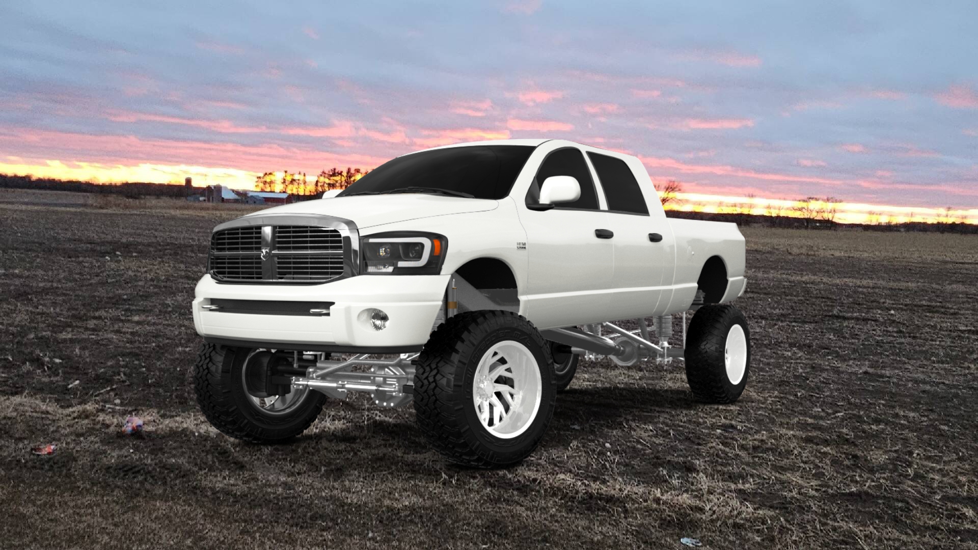 Dodge Ram 2500 4 Door pickup truck 2007