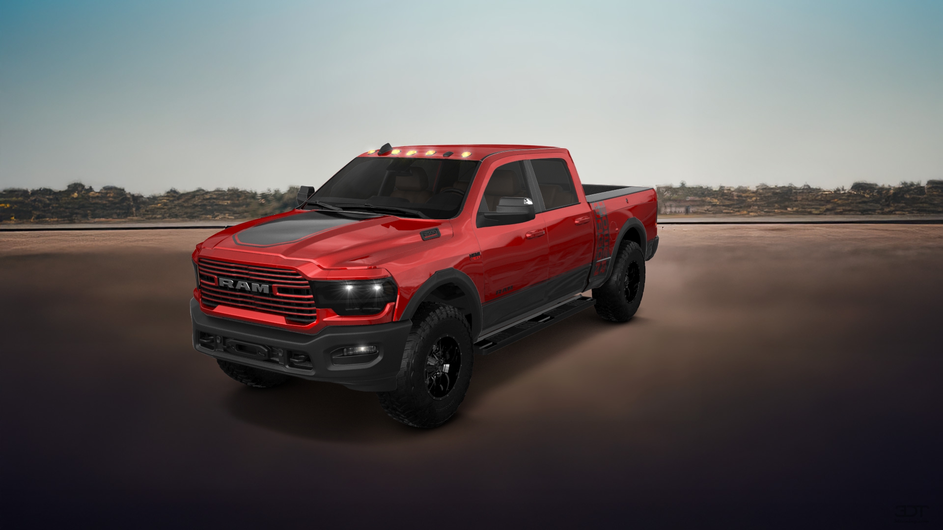Dodge Ram 2500 4 Door pickup truck 2020 tuning