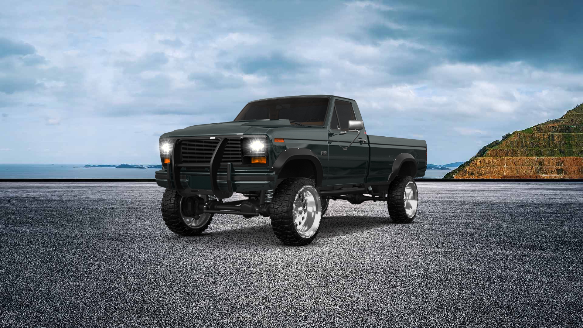 Ford F-150 2 Door pickup truck 1986