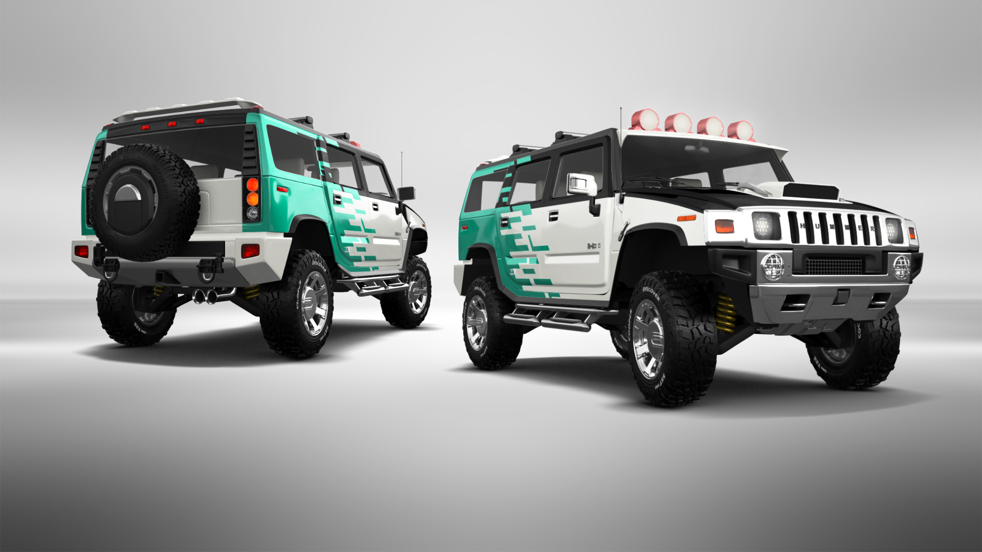 Tuning Hummer H2 5 Door SUV 2003