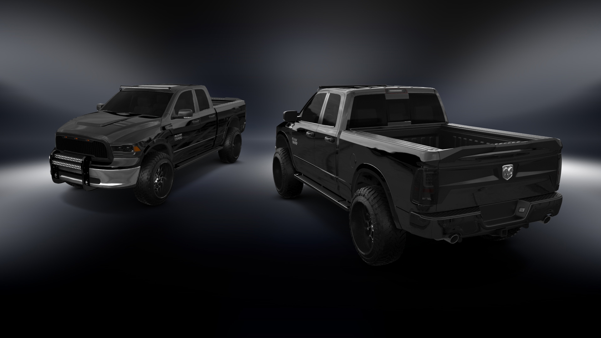 Dodge Ram 1500 6.4' box Extended Cab 4 Door pickup truck 2009