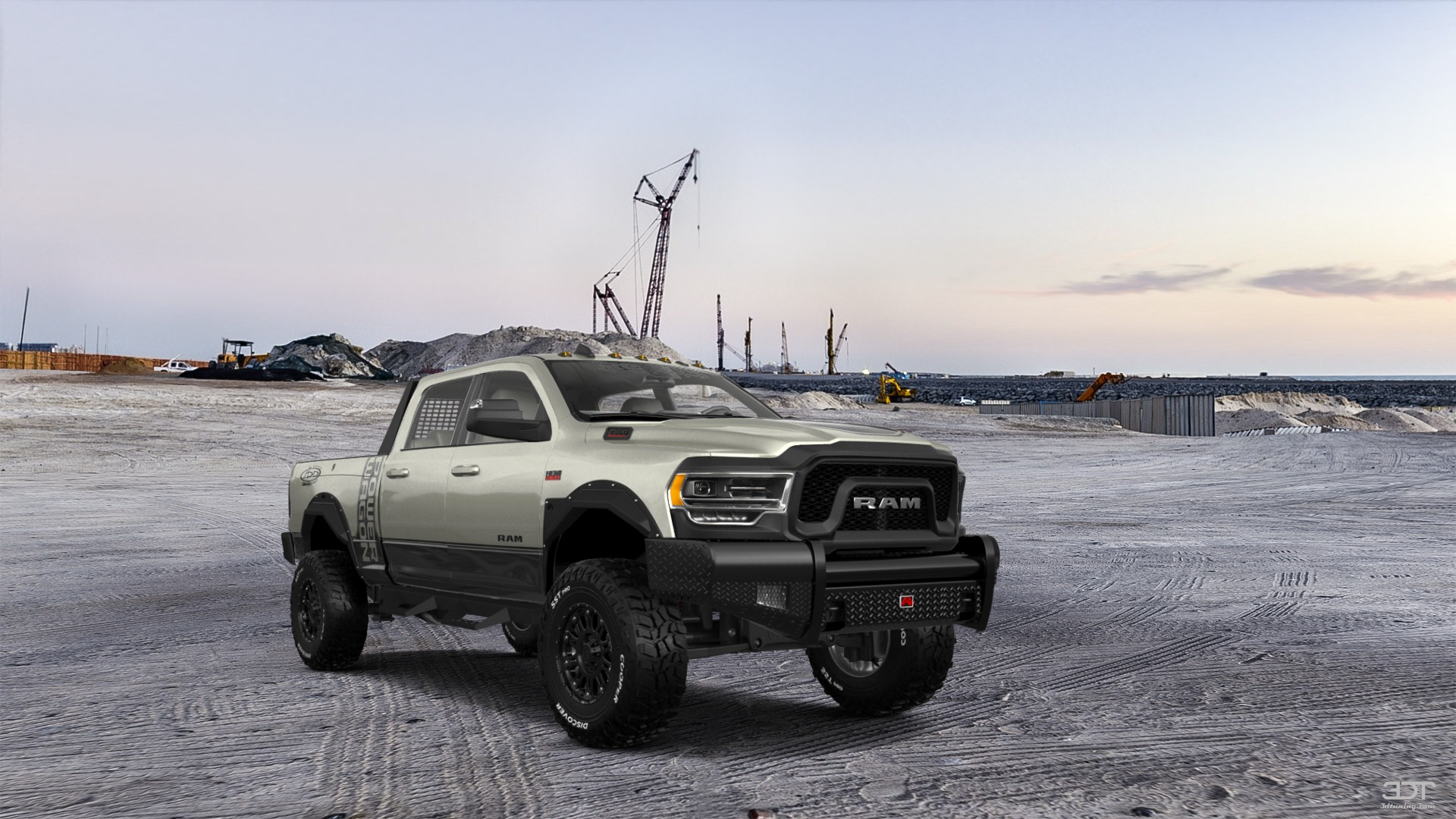 Dodge Ram 2500 4 Door pickup truck 2020 tuning