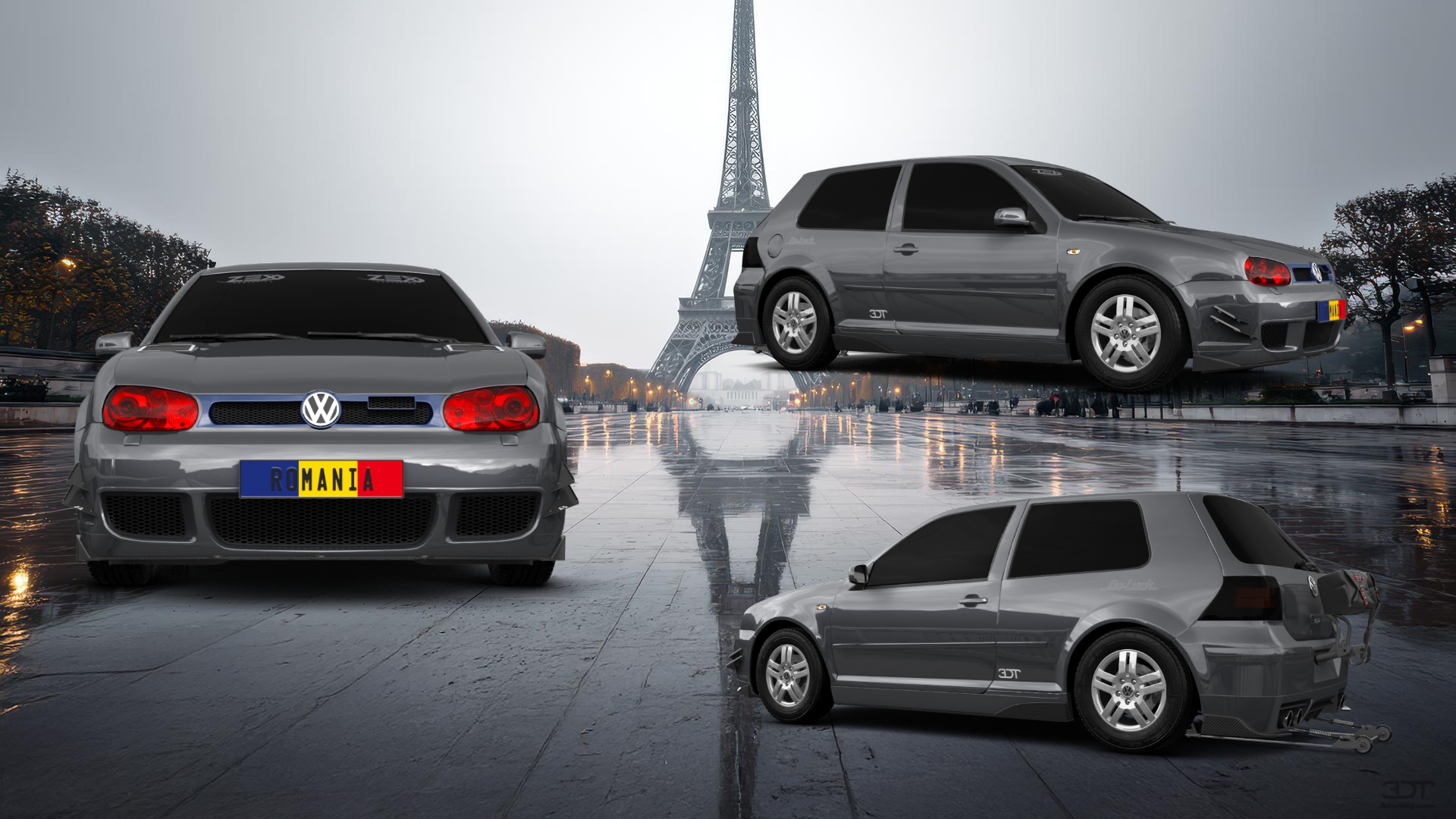 Volkswagen Golf 4 (mk4) 3 Door Hatchback 1997 tuning
