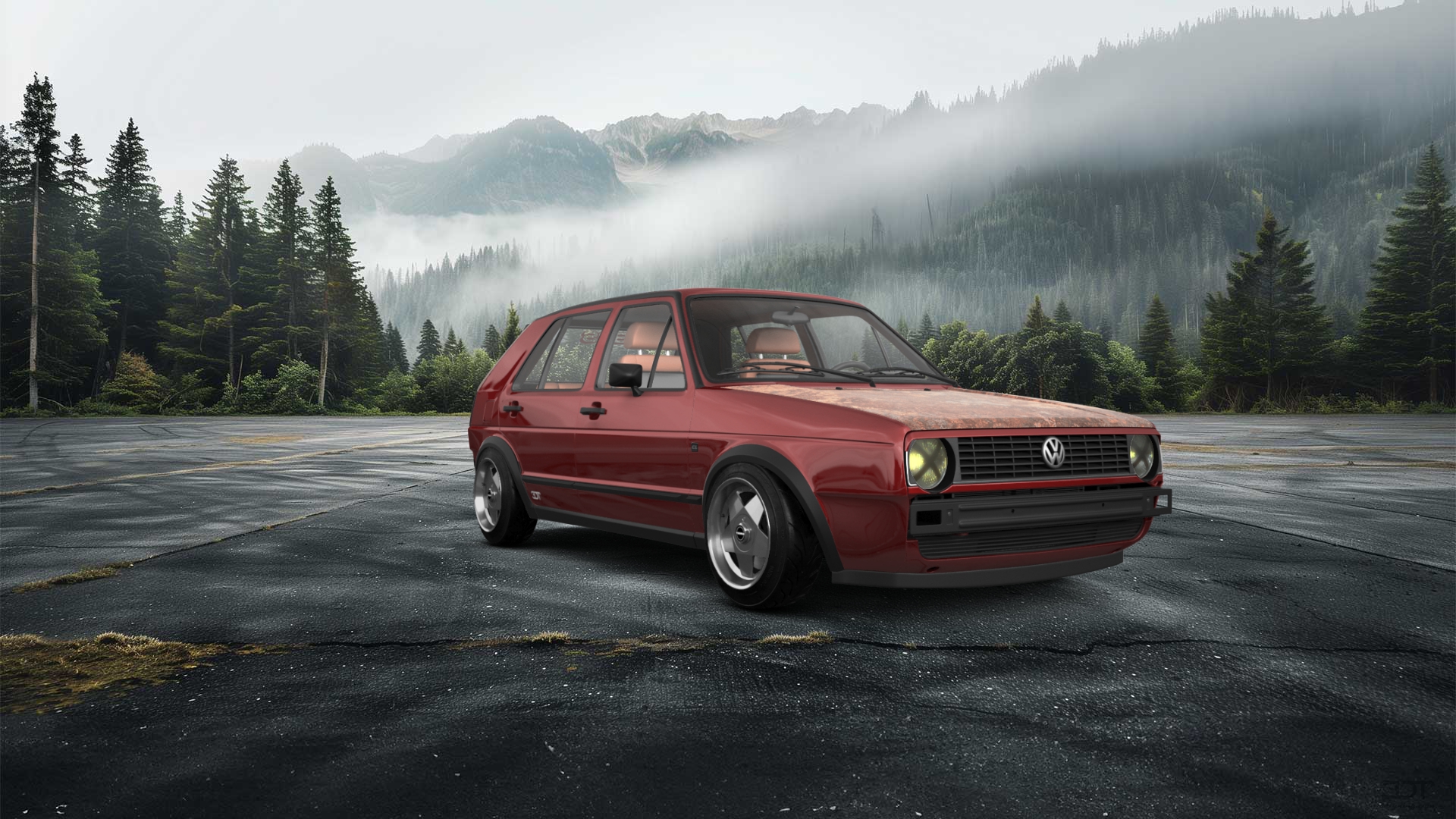 Volkswagen Golf Mk2 5 Door Hatchback 1983 tuning