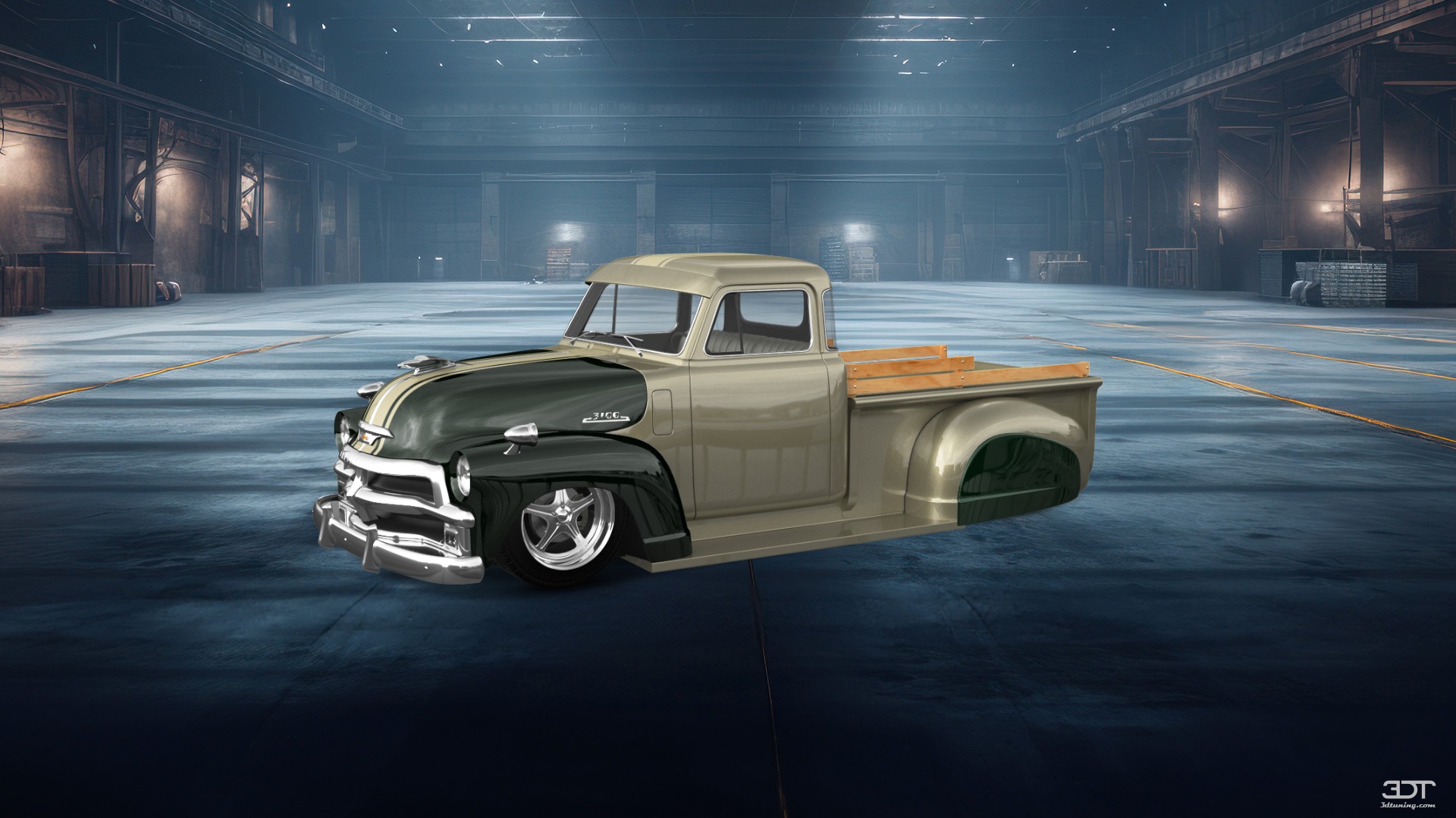 Chevrolet 3100 2 Door pickup truck 1954 tuning