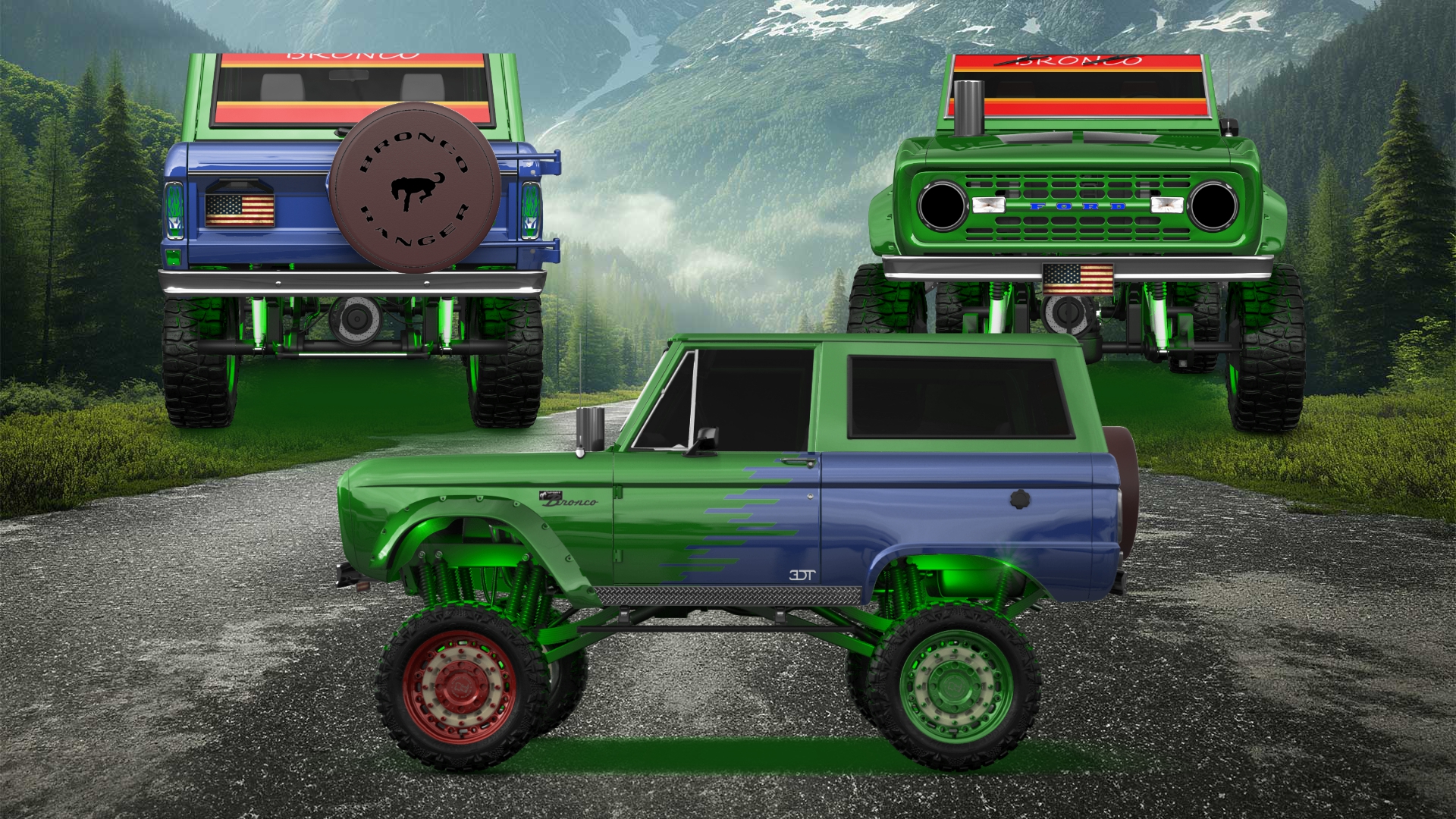 Ford Bronco 3 Door SUV 1965 tuning