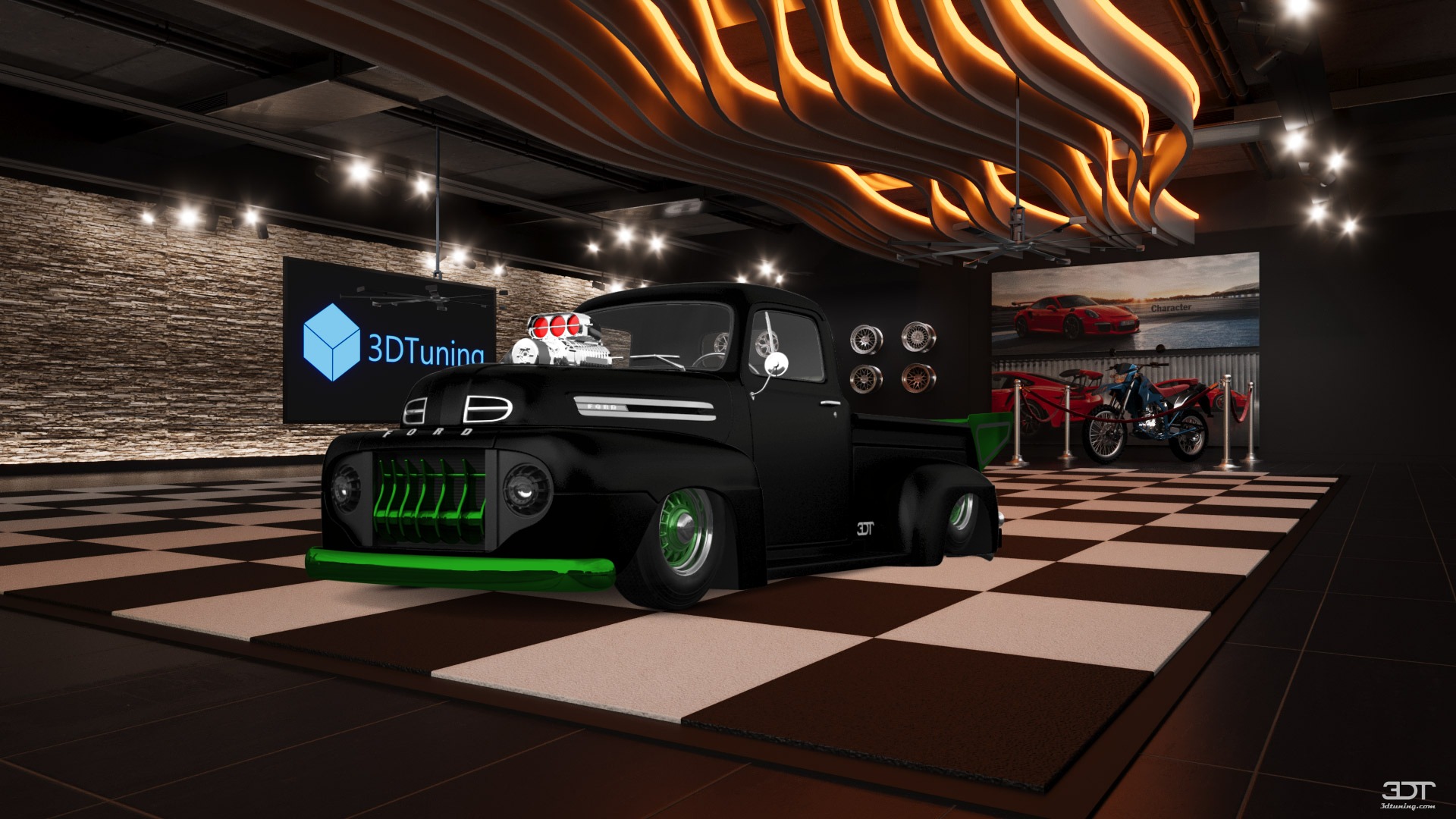 Ford F1 2 Door pickup truck 1949
