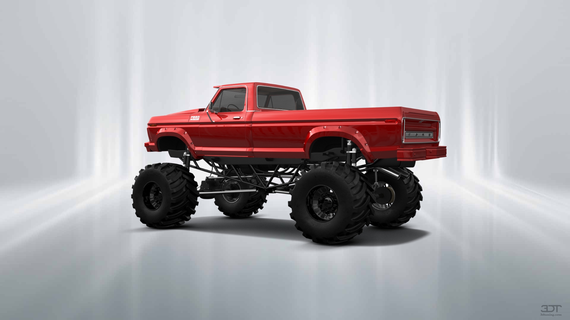Ford F-350 Dually 2 Door pickup truck 1974 tuning