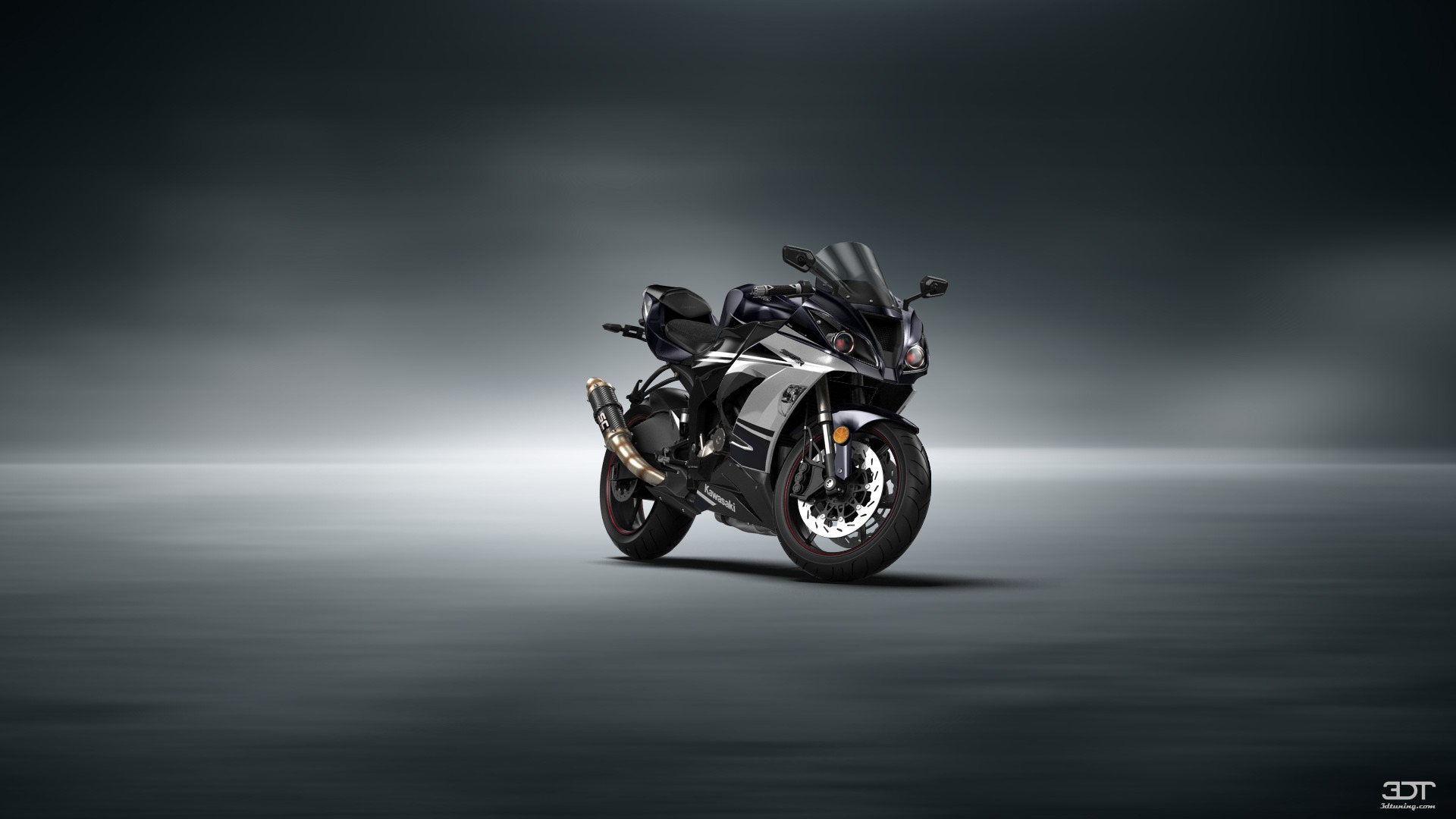 Kawasaki Ninja ZX 6R Sport Bike 2015 tuning