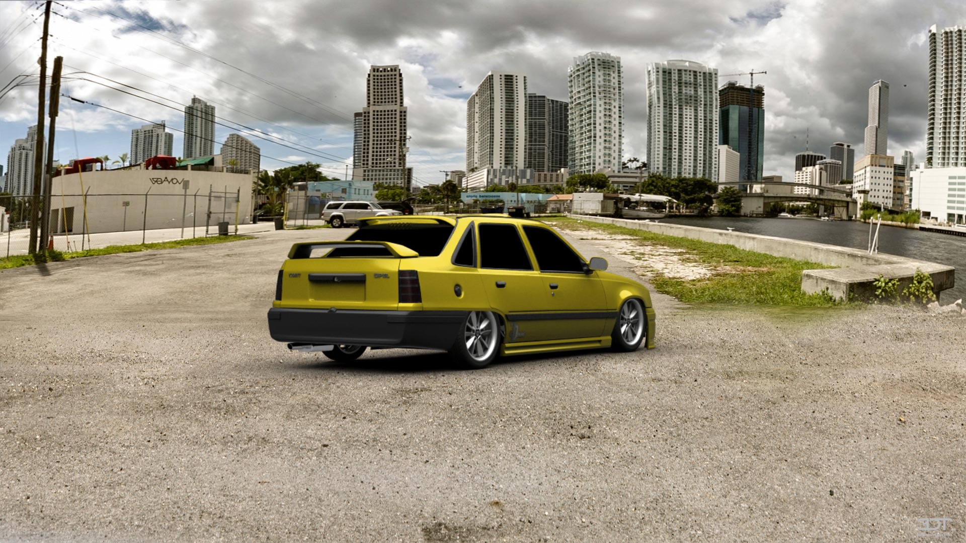 Opel Kadett E Sedan 1984 Immagini