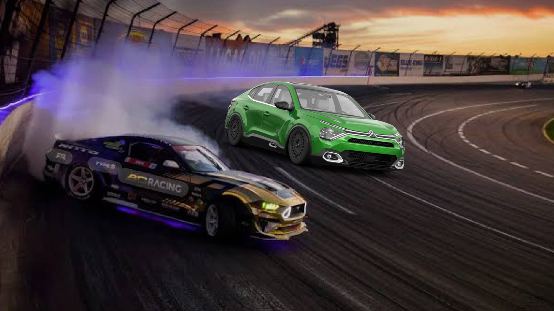 Citroen C4X 4 door fastback saloon 2022 tuning