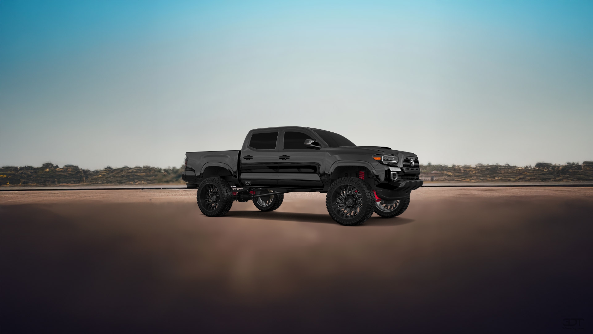 Toyota Tacoma 4 Door pickup truck 2018 tuning