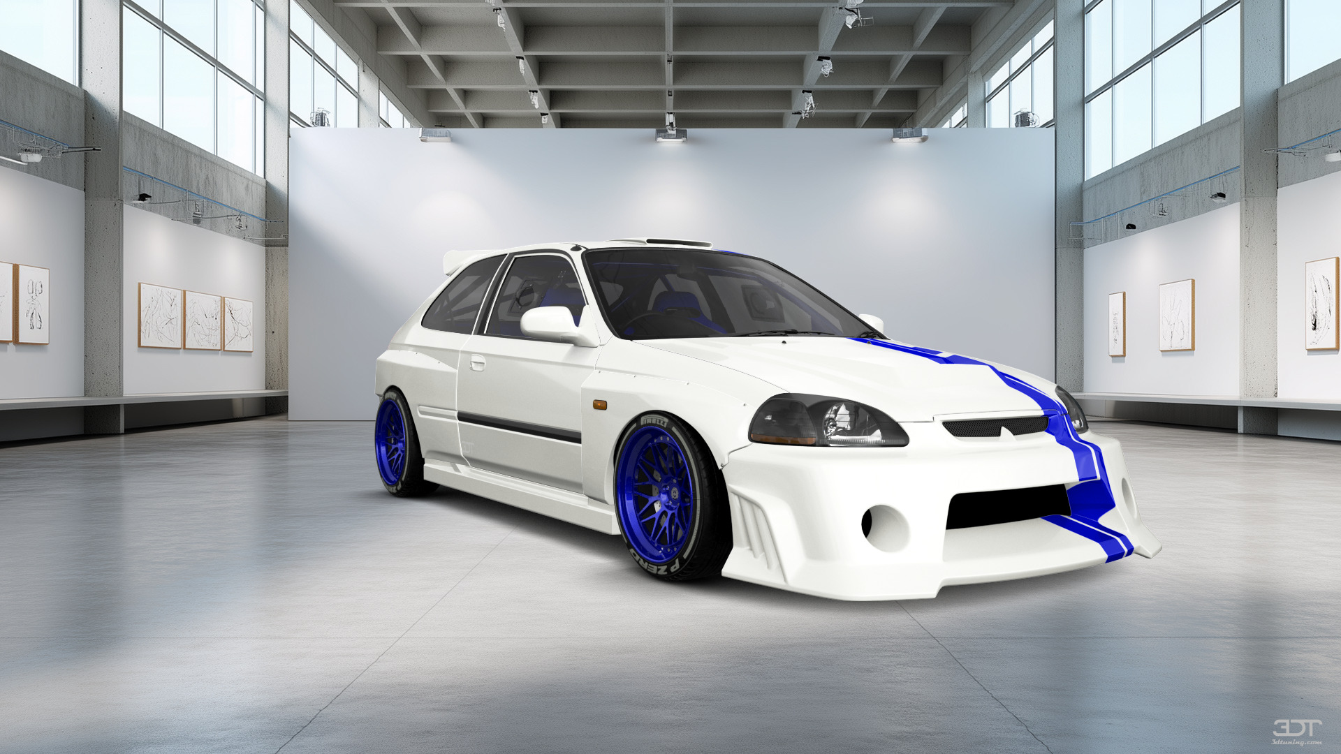 Honda Civic 3 Door Hatchback 1997 tuning