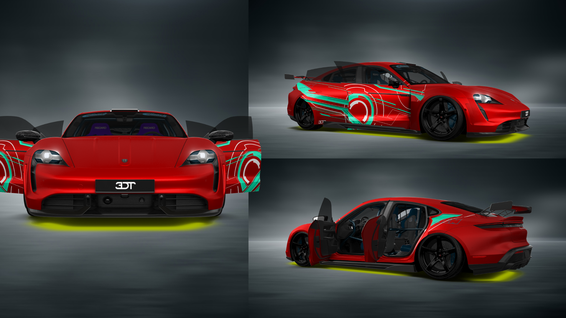 Tuning Porsche Taycan 4 Door Saloon 2019