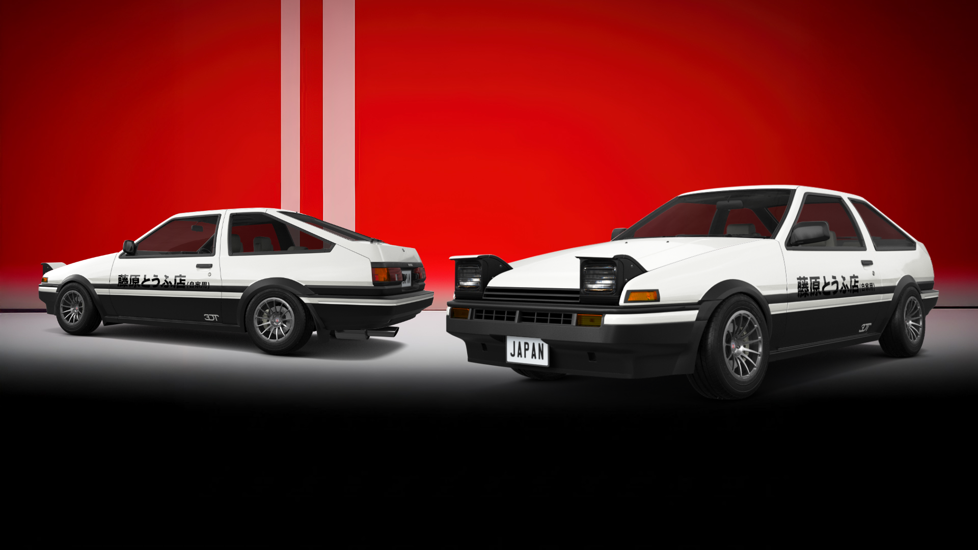 Toyota AE86 3 Door Hatchback 1985 tuning