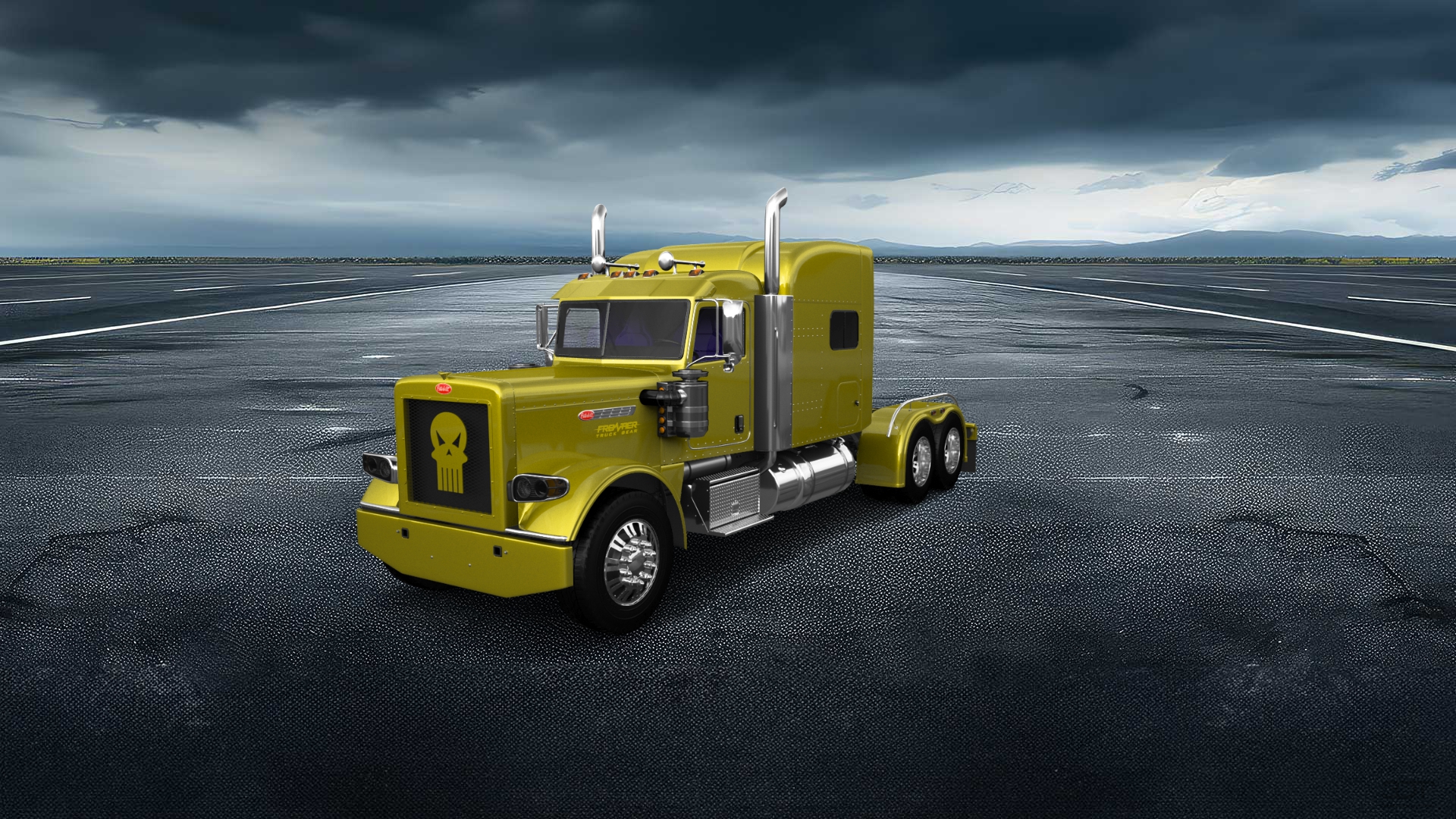 Peterbilt 389 Sleeper Cab Truck 2016 tuning