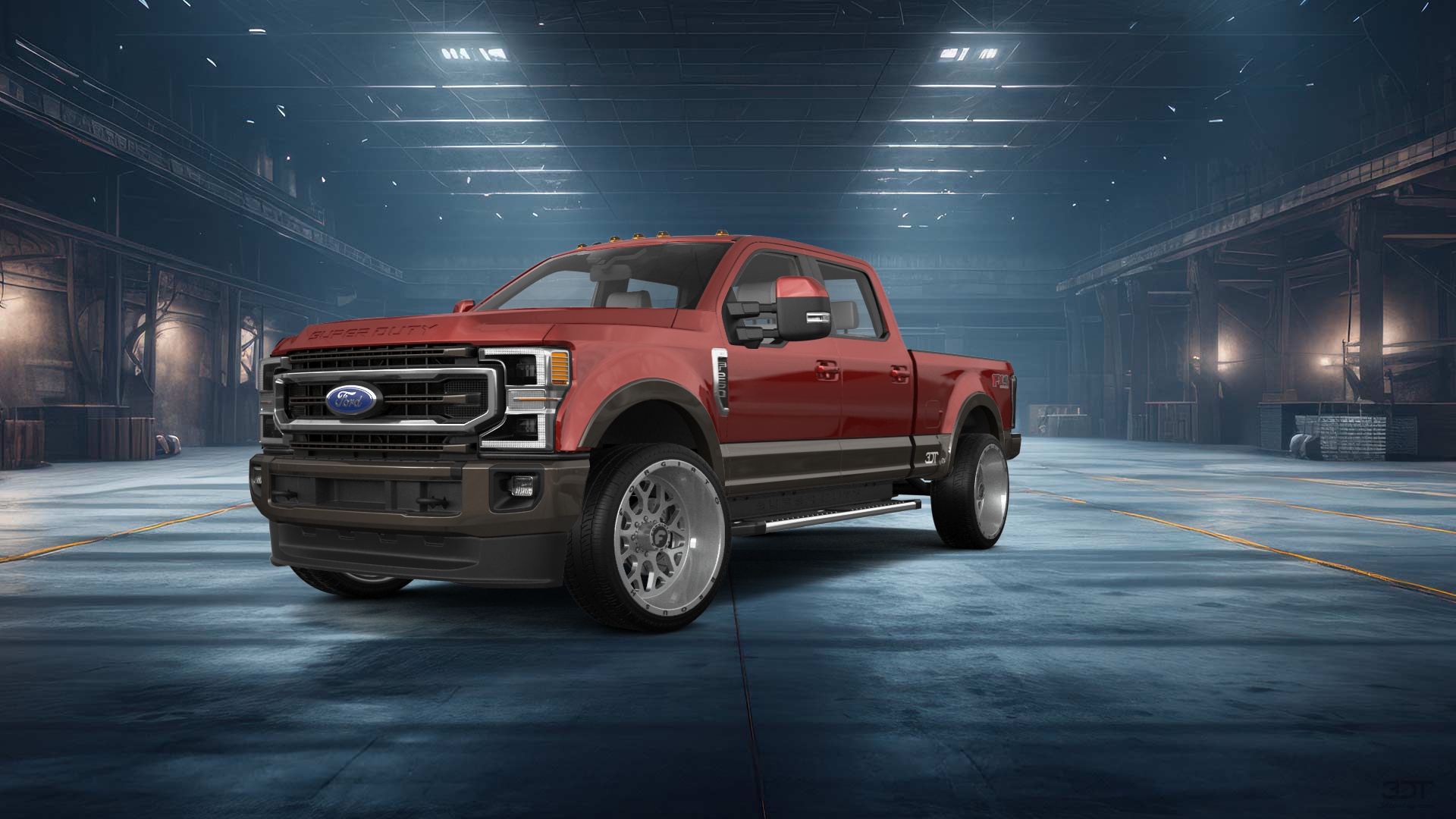 Ford F-250 4 Door pickup truck 2021 tuning
