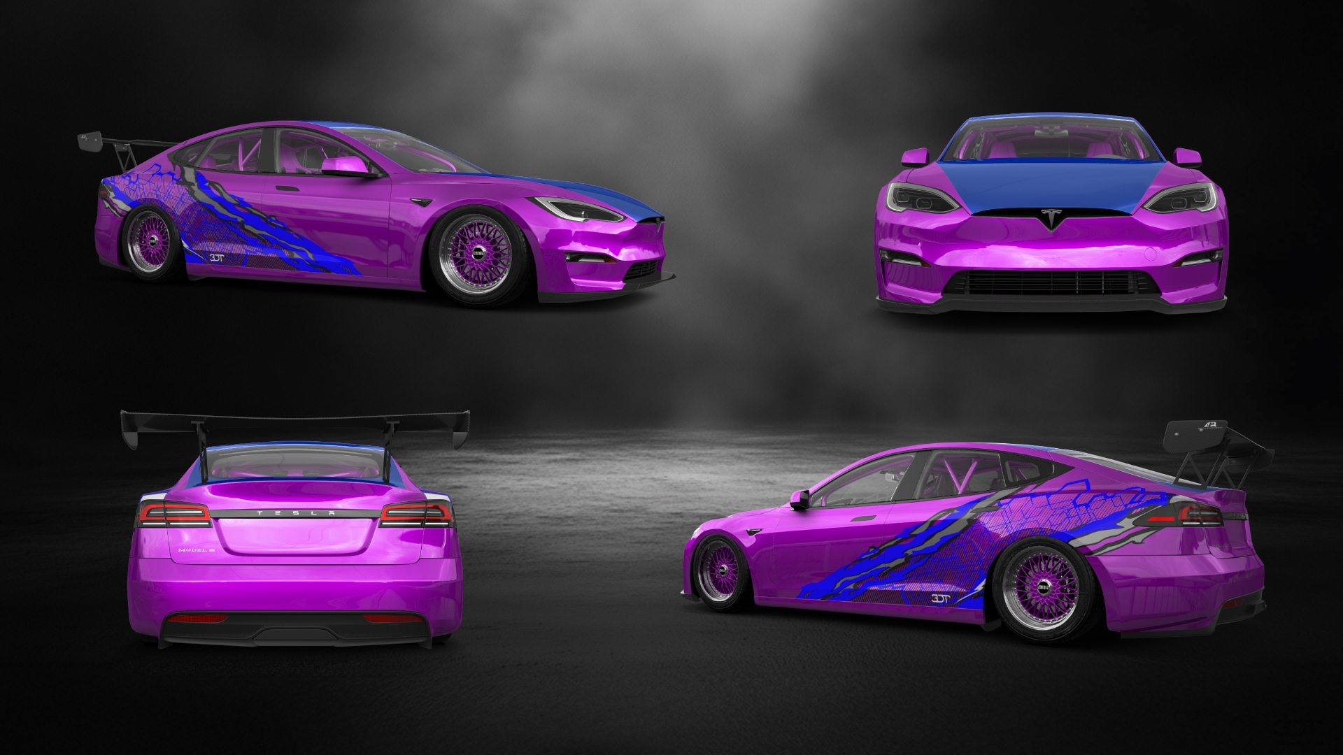 Tesla Model S Facelift 5 Door Liftback 2021 tuning