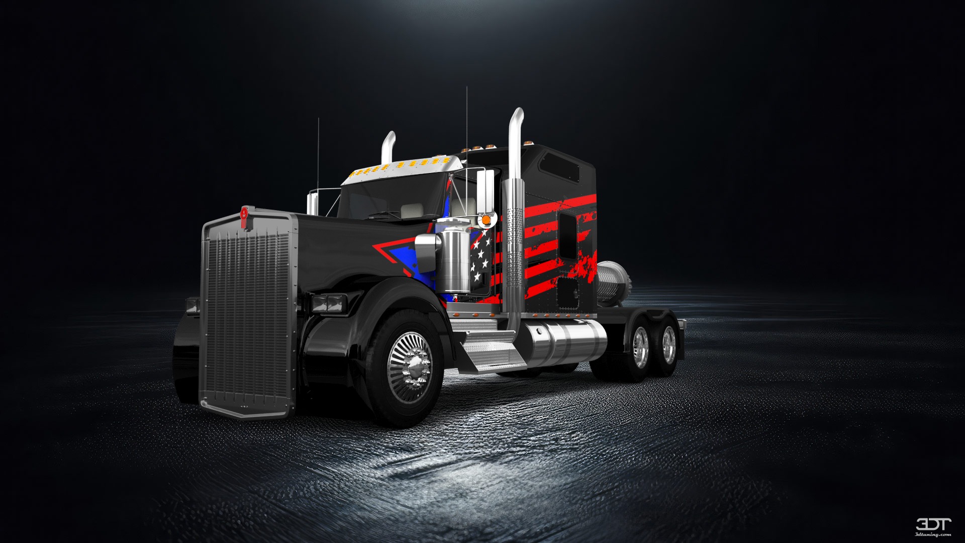 Kenworth W900 Sleeper Cab Truck 2015