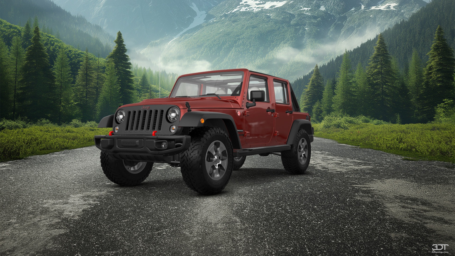 Jeep Wrangler Unlimited JK Rubicon Recon 4 Door SUV 2017