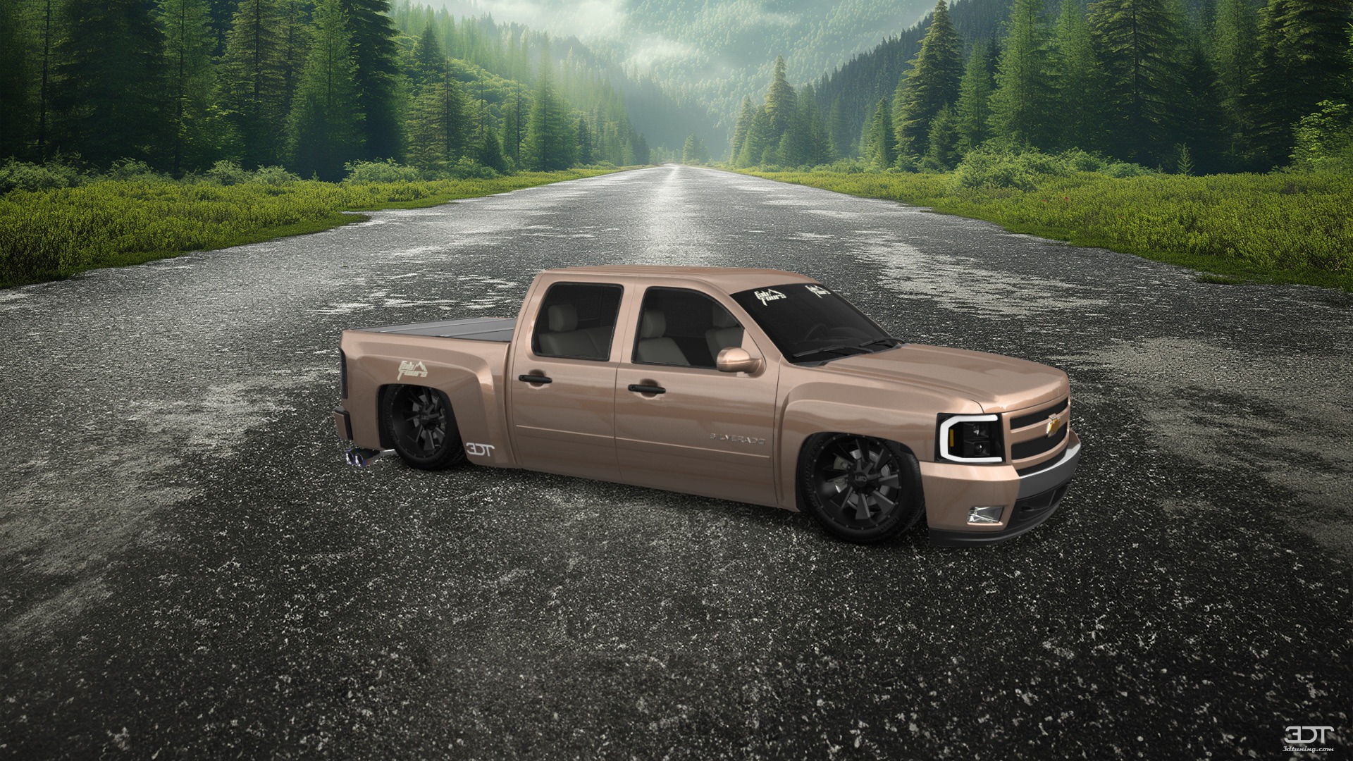 Chevrolet Silverado 1500 Crew Cab 4 Door pickup truck 2007