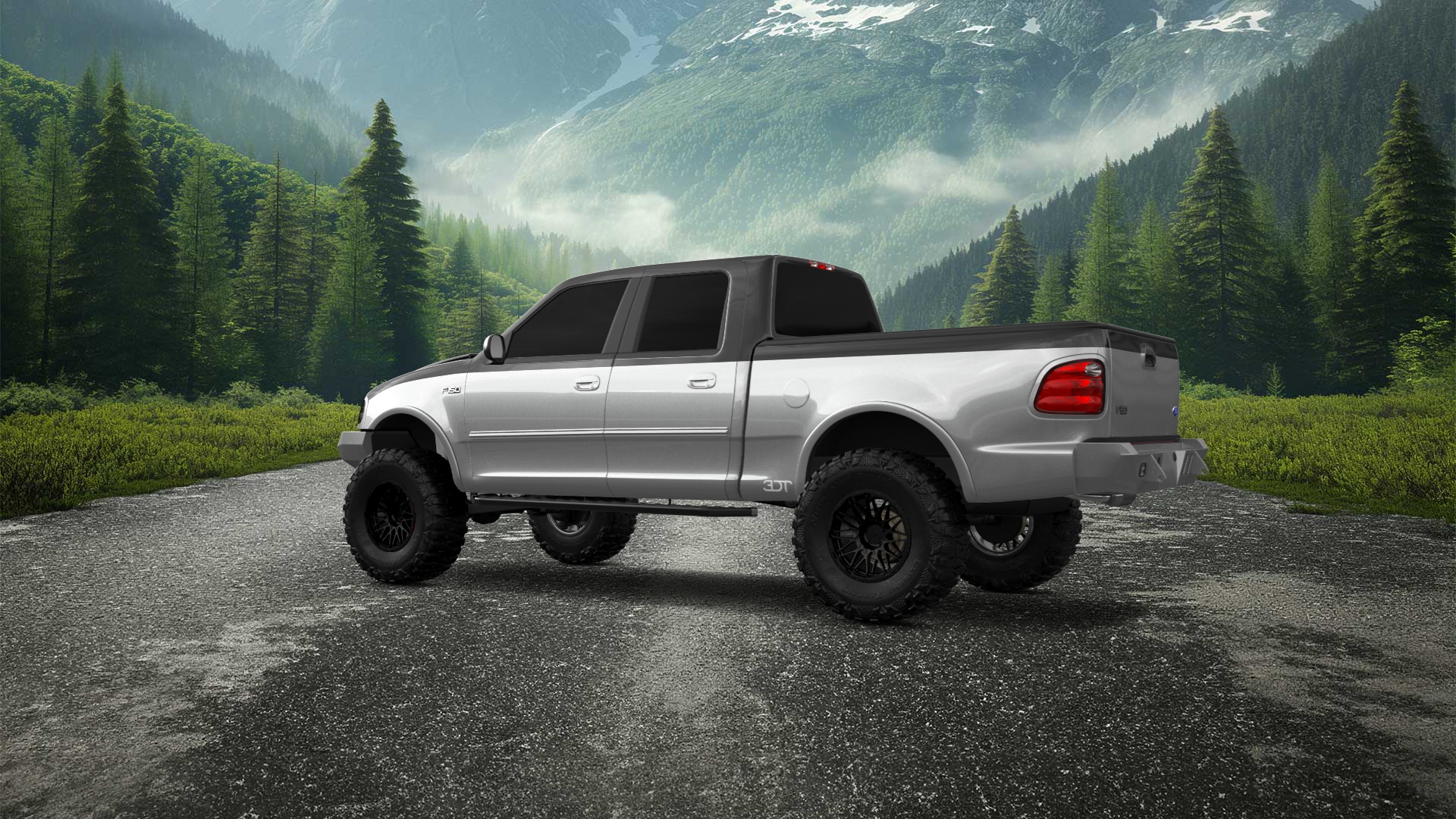 Ford F-150 SuperCrew 4 Door pickup truck 1997 Images