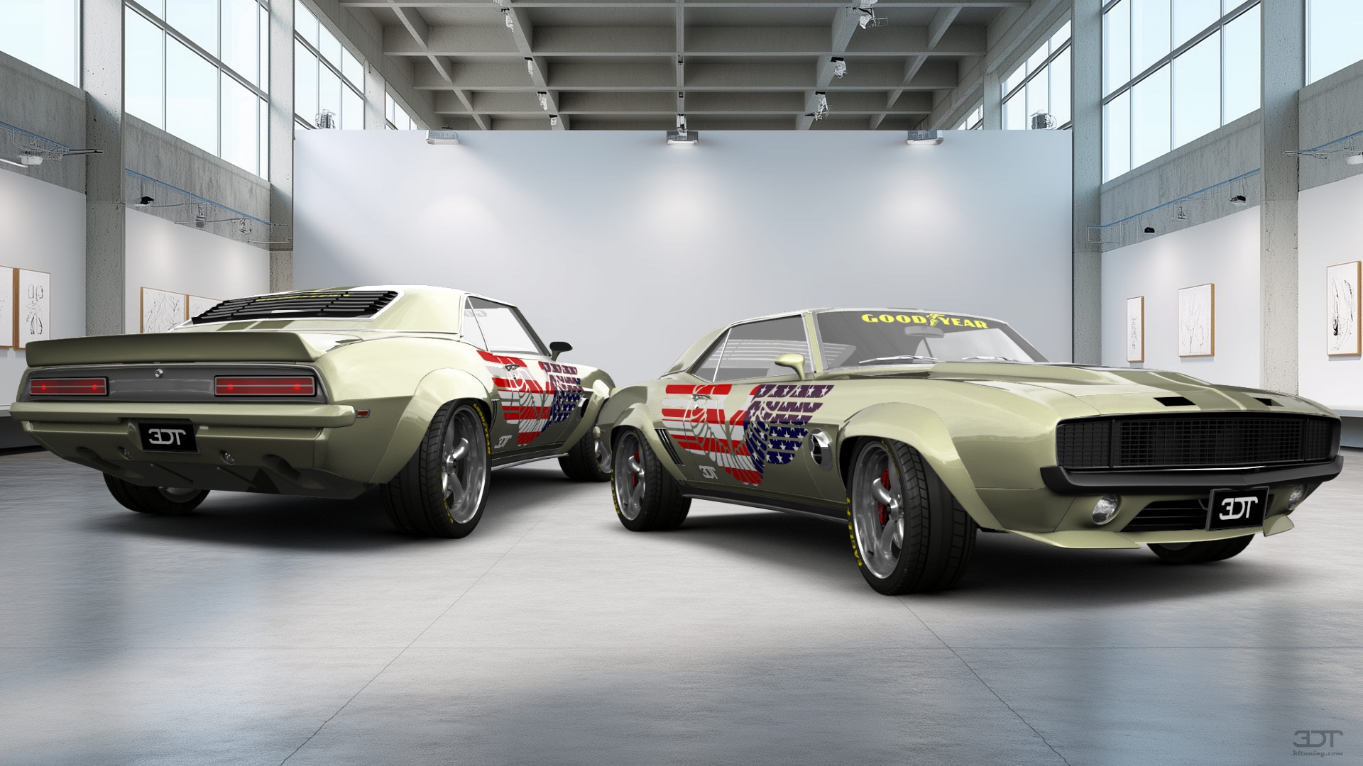 Chevrolet Camaro SS 2 Door Hardtop 1969 tuning