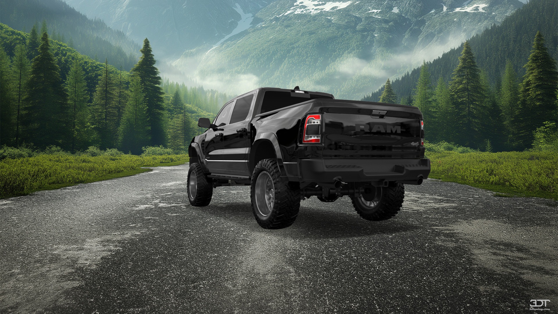 Dodge Ram 1500 TRX 4 Door pickup truck 2021 Images