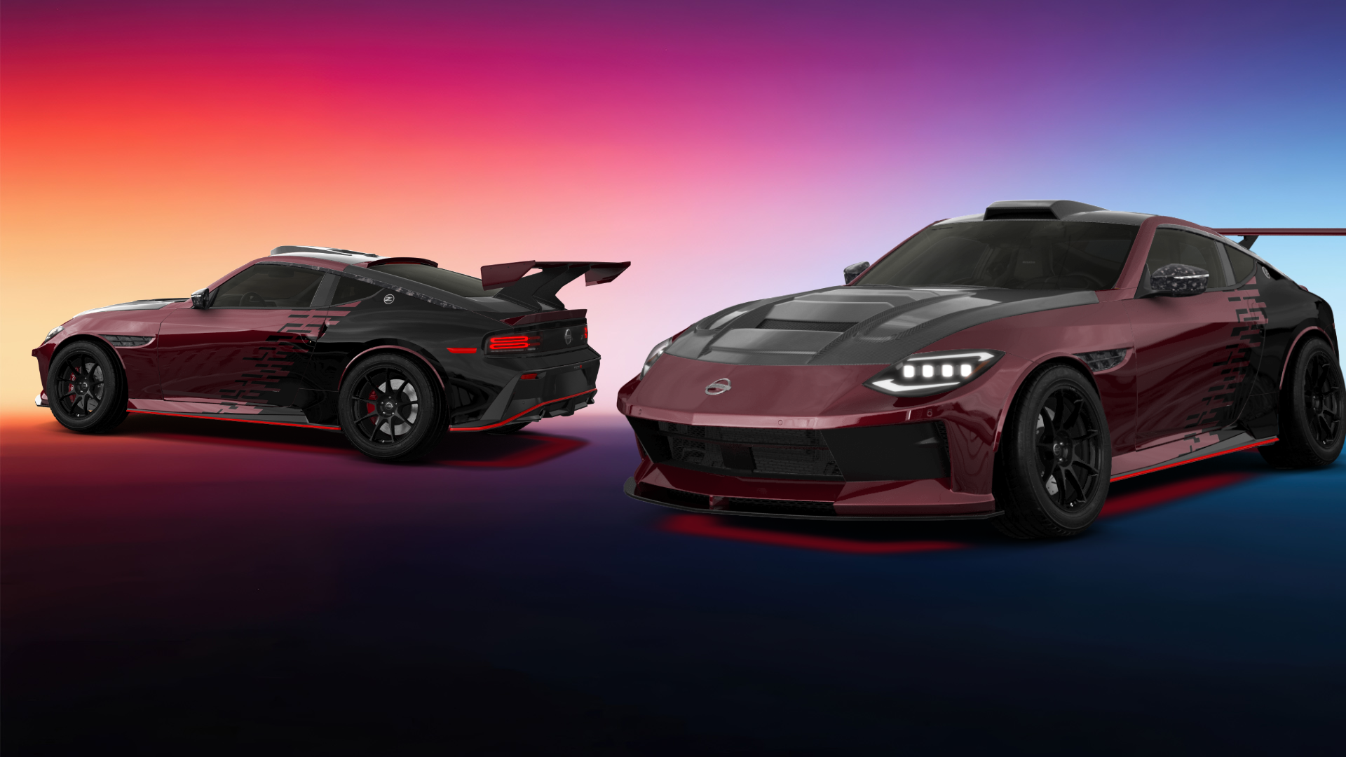 Nissan Z 2 door fastback coupe 2022 tuning