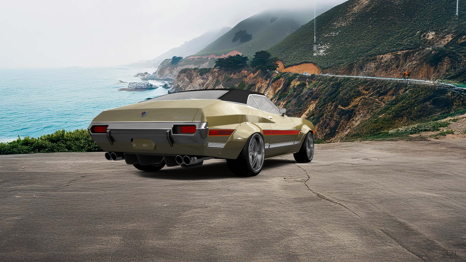 Ford Gran Torino Sport 2 Door Hardtop 1972 tuning