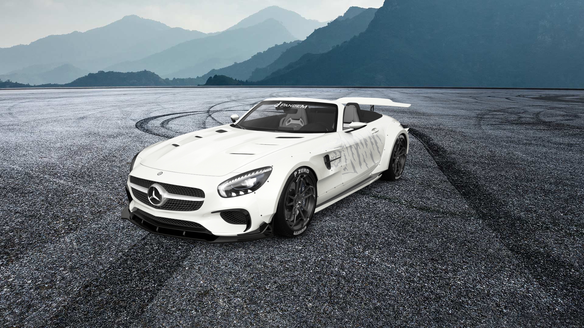 Mercedes AMG GT 2 Door Convertible 2016 tuning