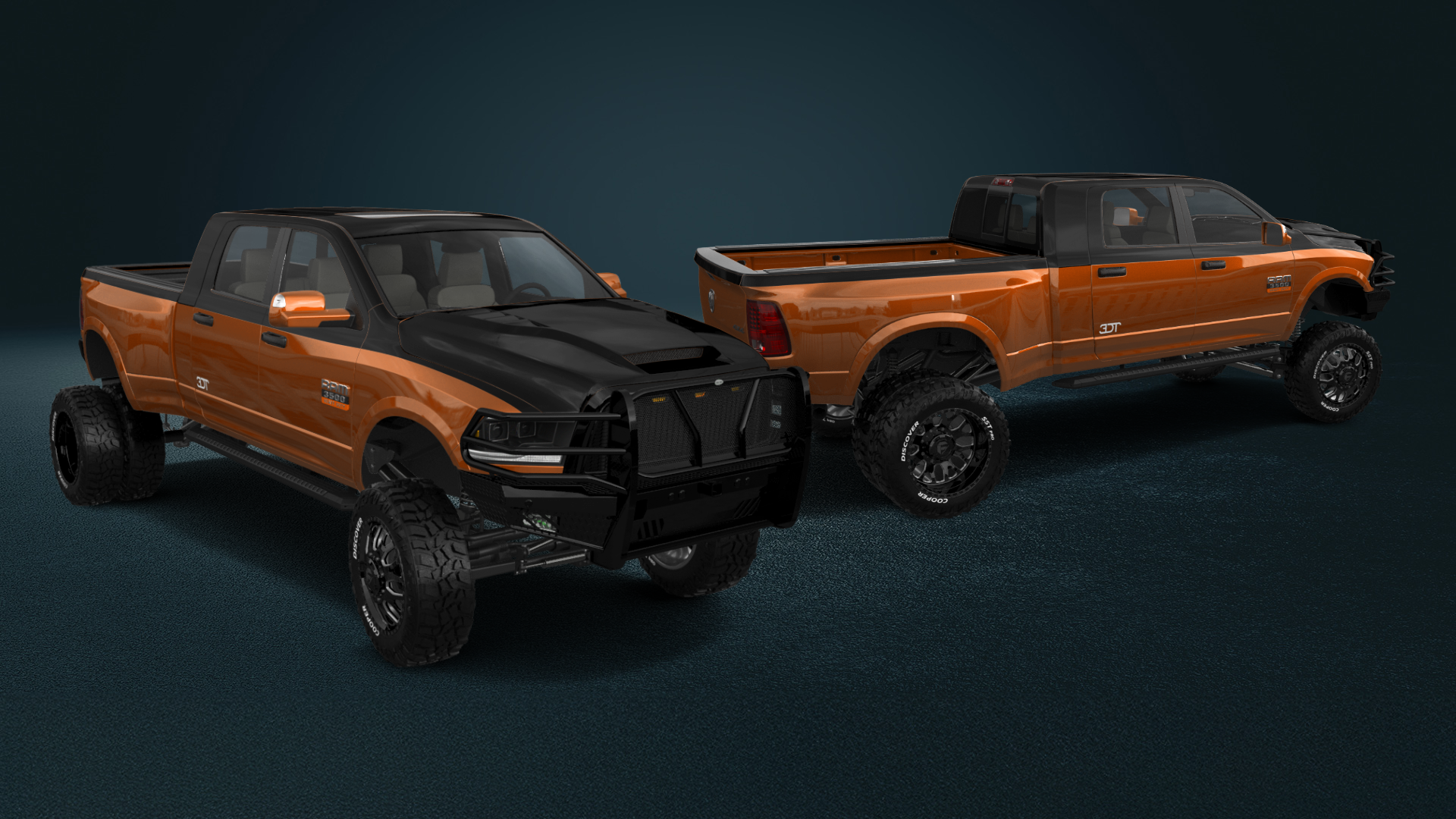 Dodge Ram 3500 4 Door Truck 2014