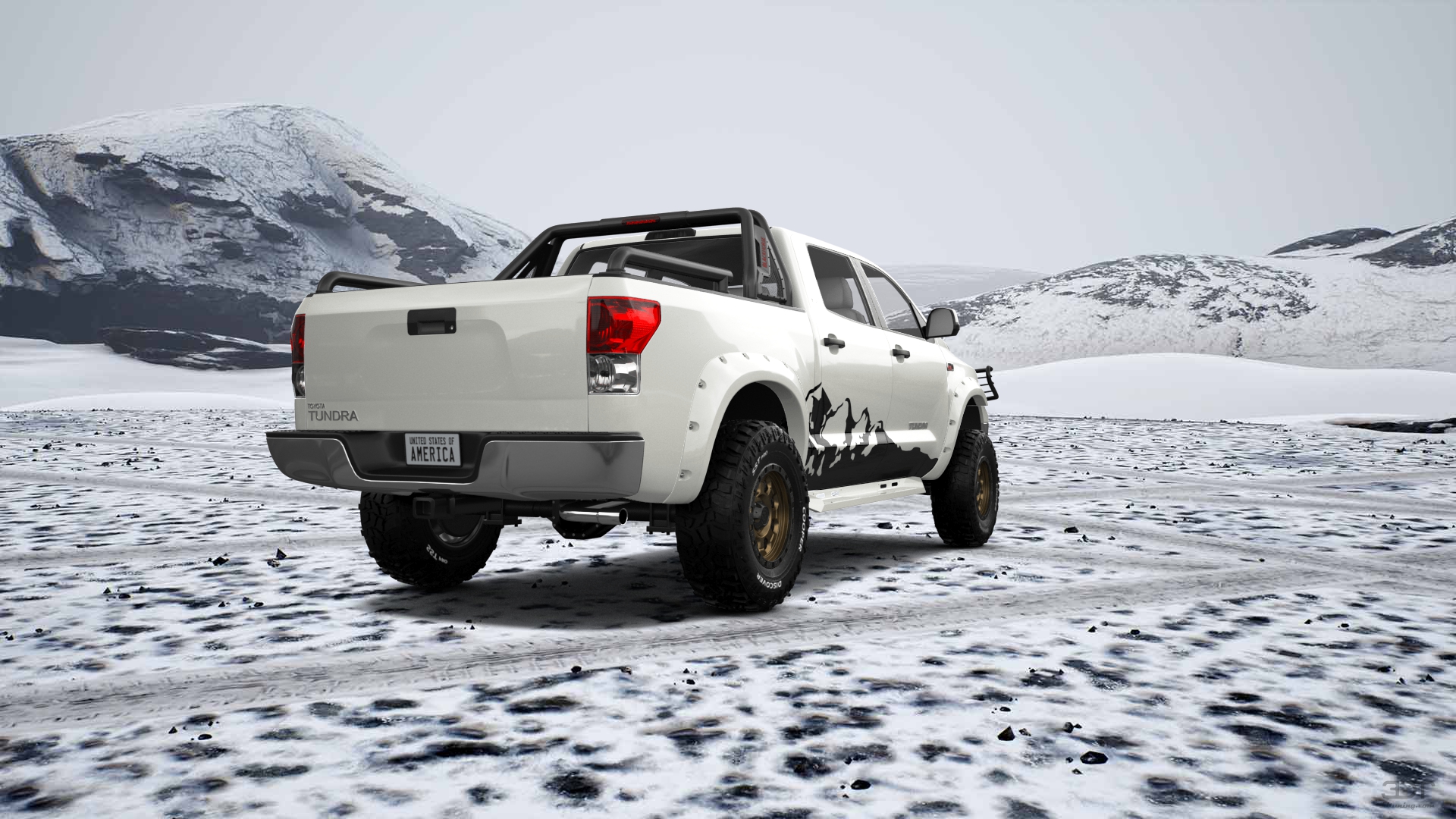 Toyota Tundra 5.5 ft box 4 Door pickup truck 2007