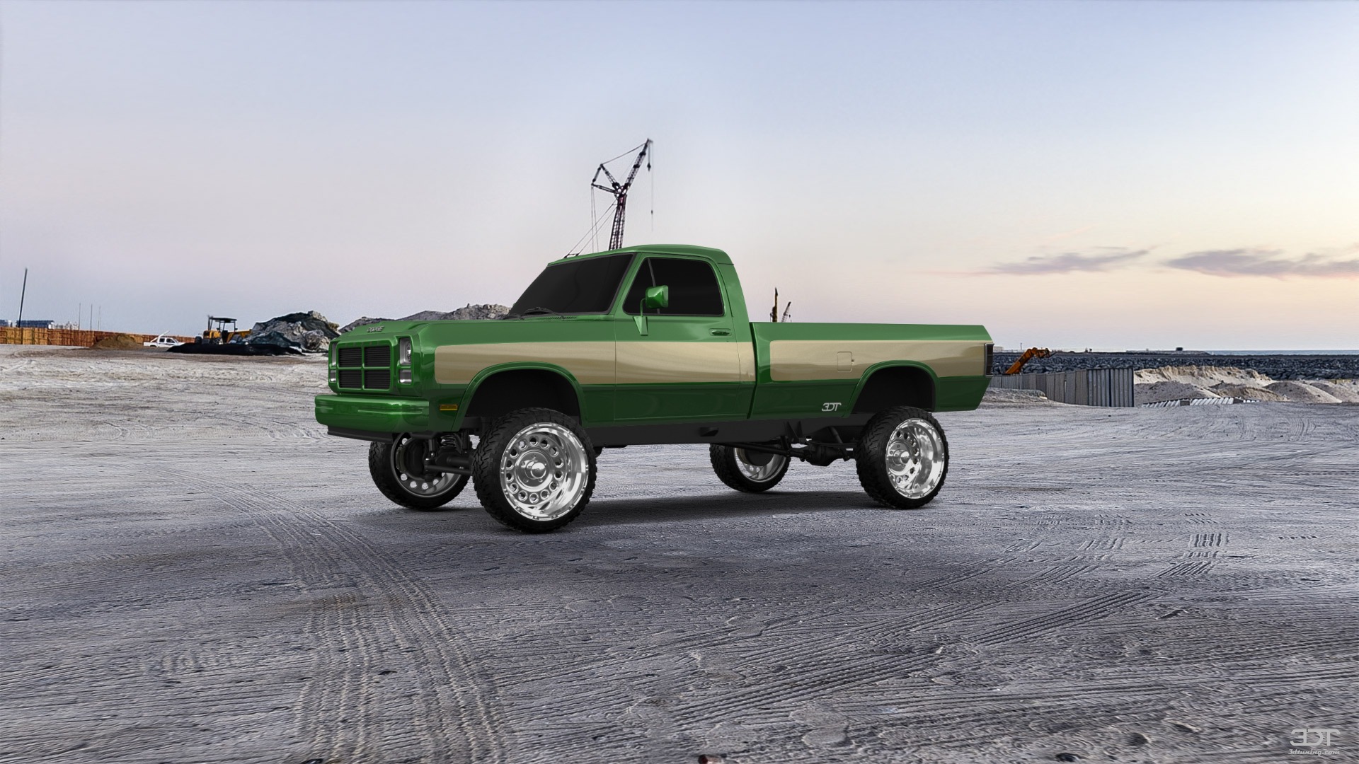 Dodge Ram 2 Door pickup truck 1991 tuning