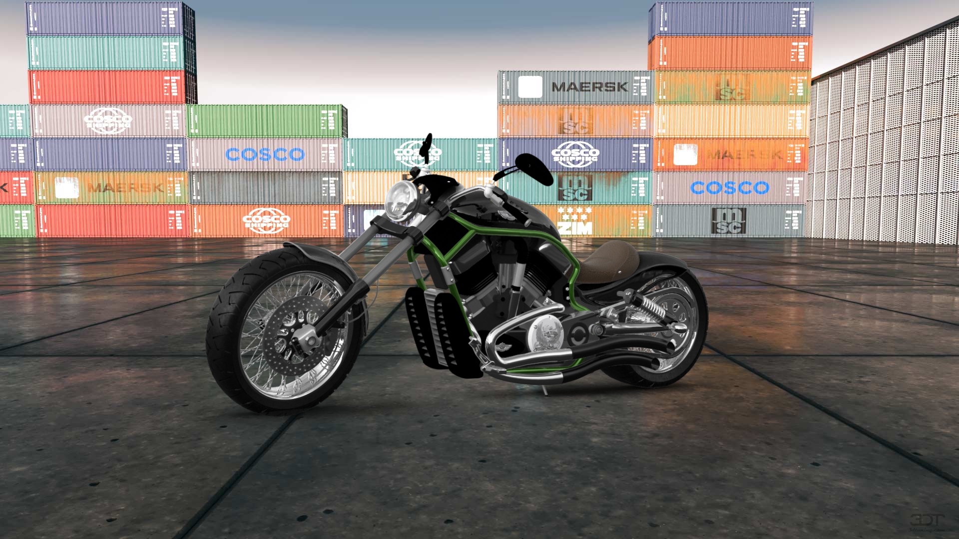 Harley-Davidson Custom Chopper Cruiser 2011