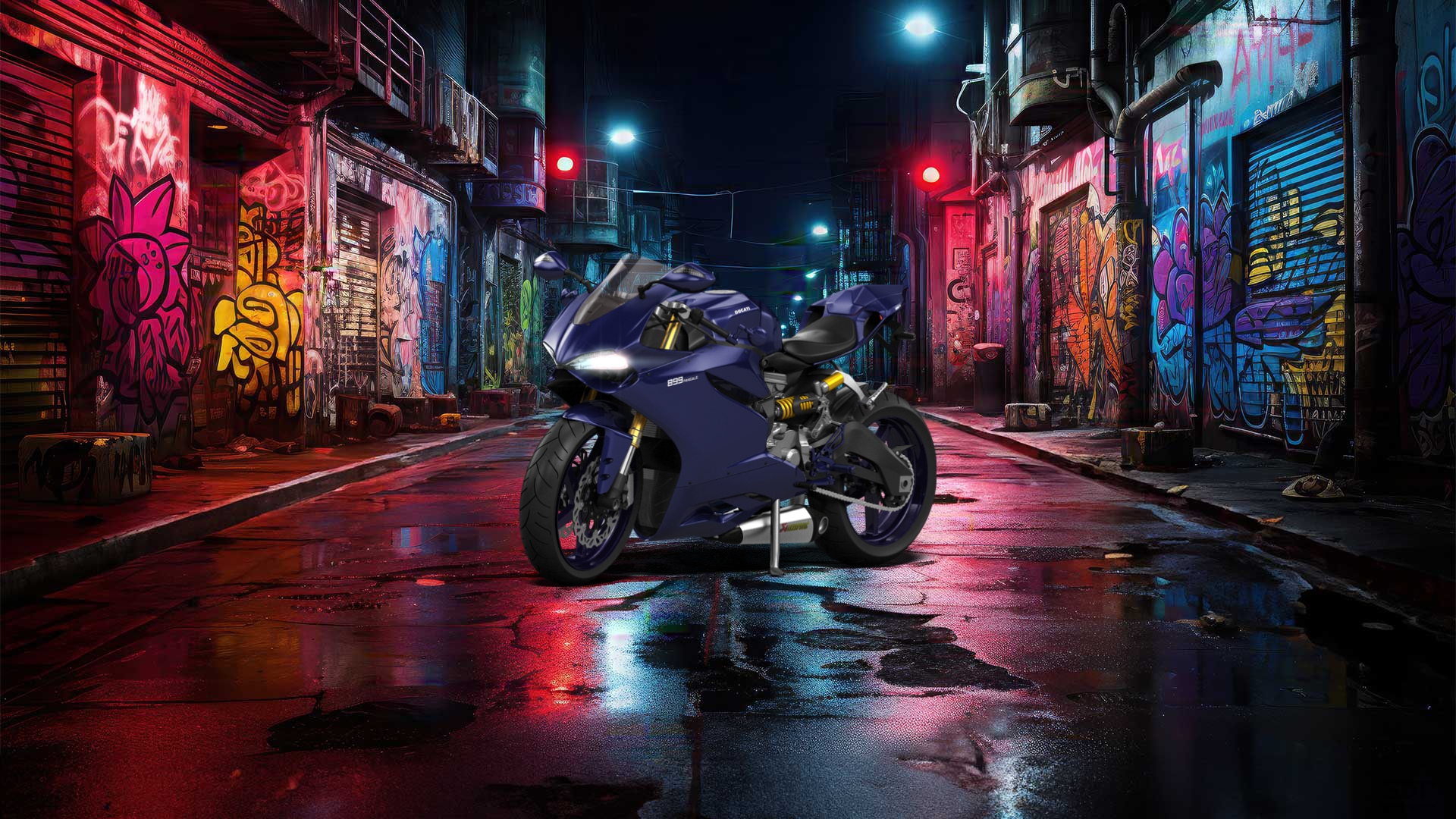 Ducati 899 Panigale Sport Bike 2015