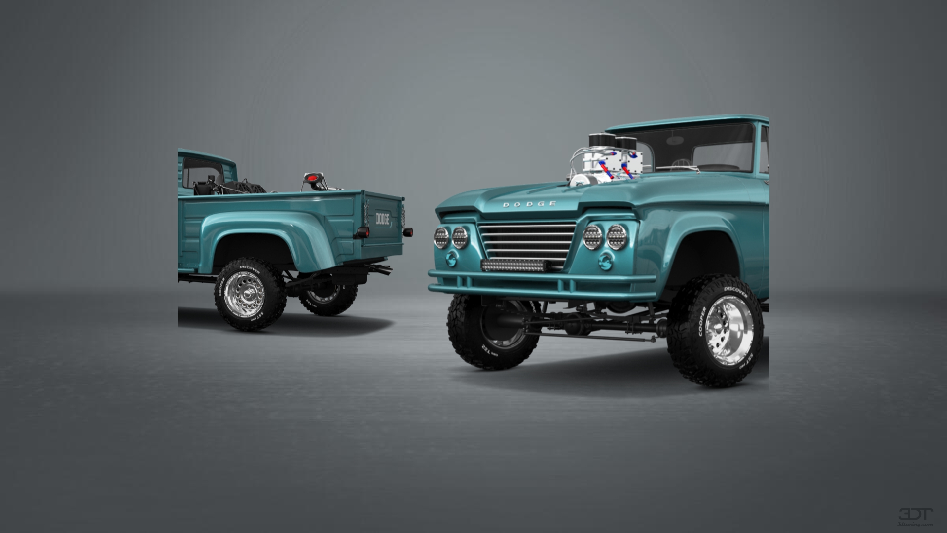 Dodge D-100 Stepside 2 Door pickup truck 1961