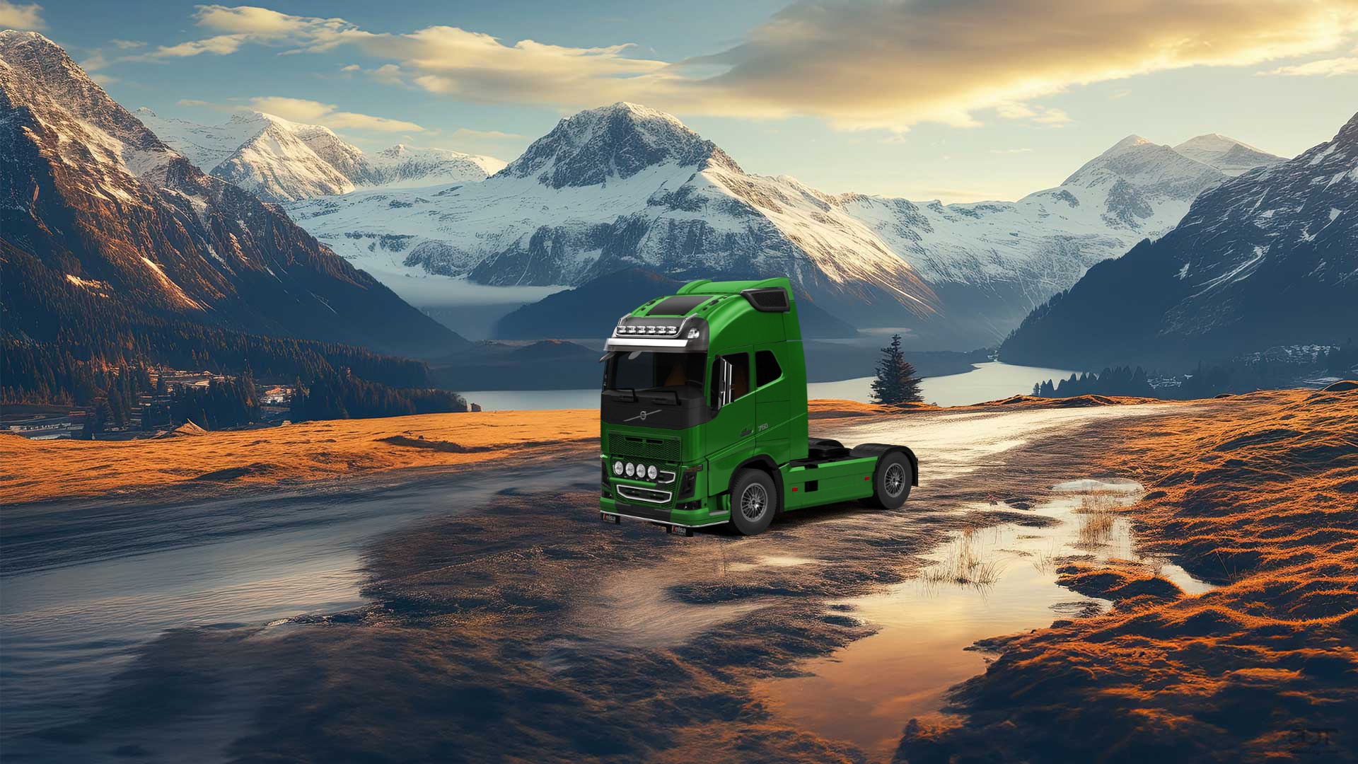 Volvo FH16 Globetrotter XL Cab Truck 2013 tuning