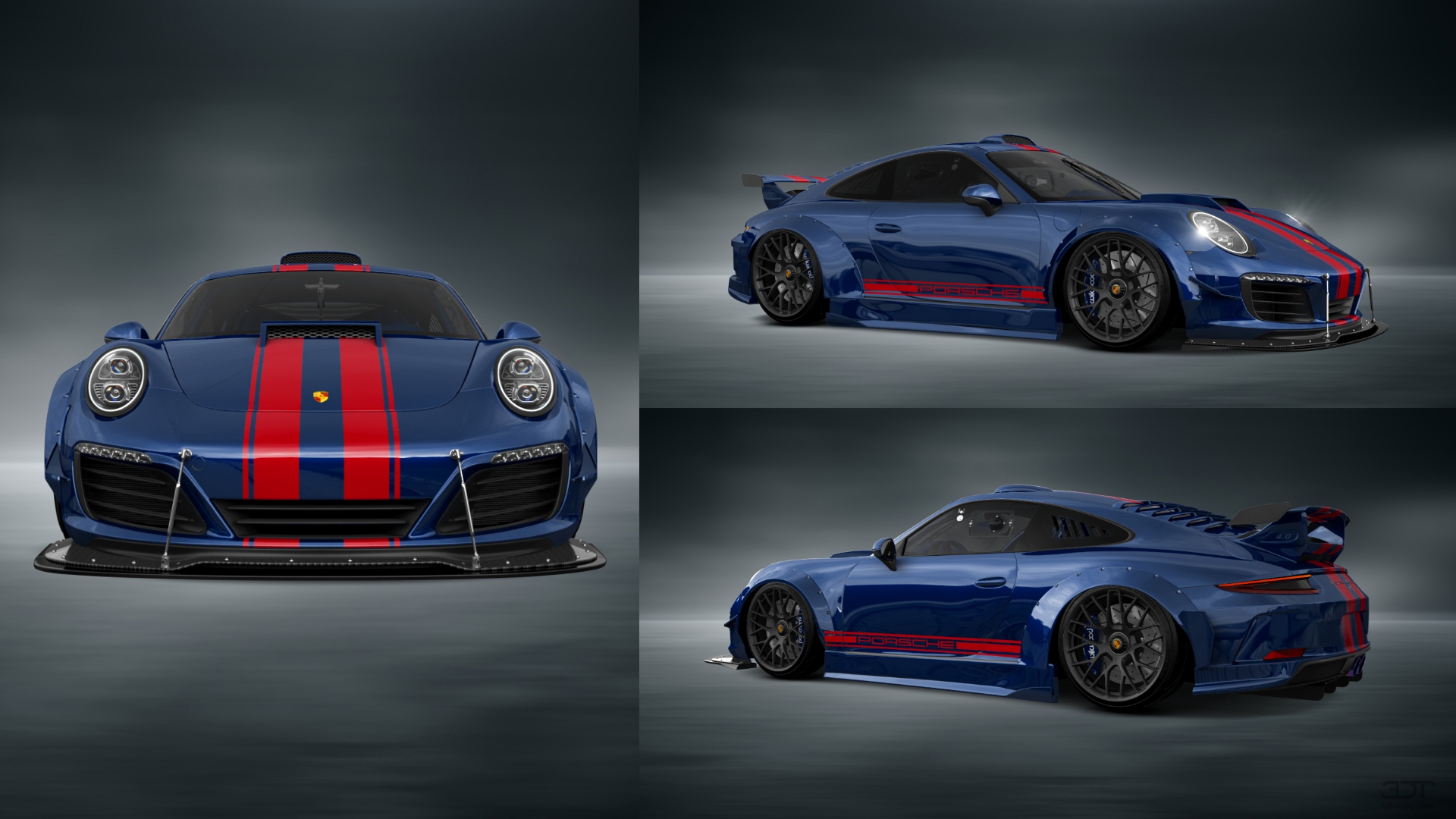 Porsche 911 Carrera 2 Door Coupe 2011 tuning