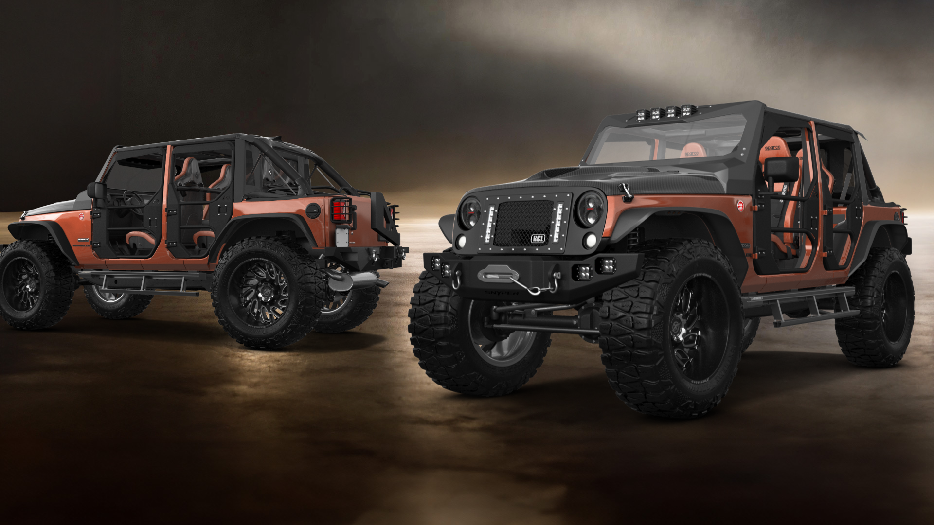 Jeep Wrangler Unlimited JK Rubicon Recon 4 Door SUV 2017 tuning