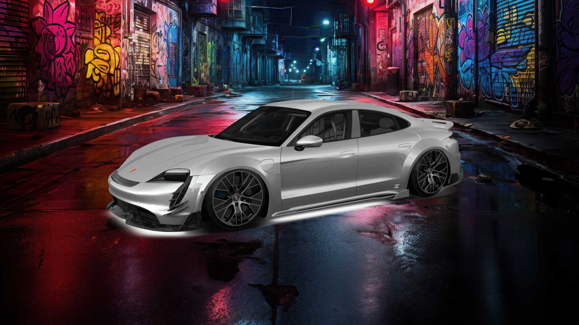 Porsche Taycan 4 Door Saloon 2019 tuning