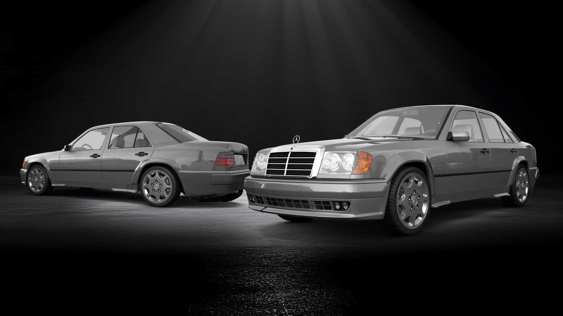 Mercedes E-Class Sedan 1984 tuning