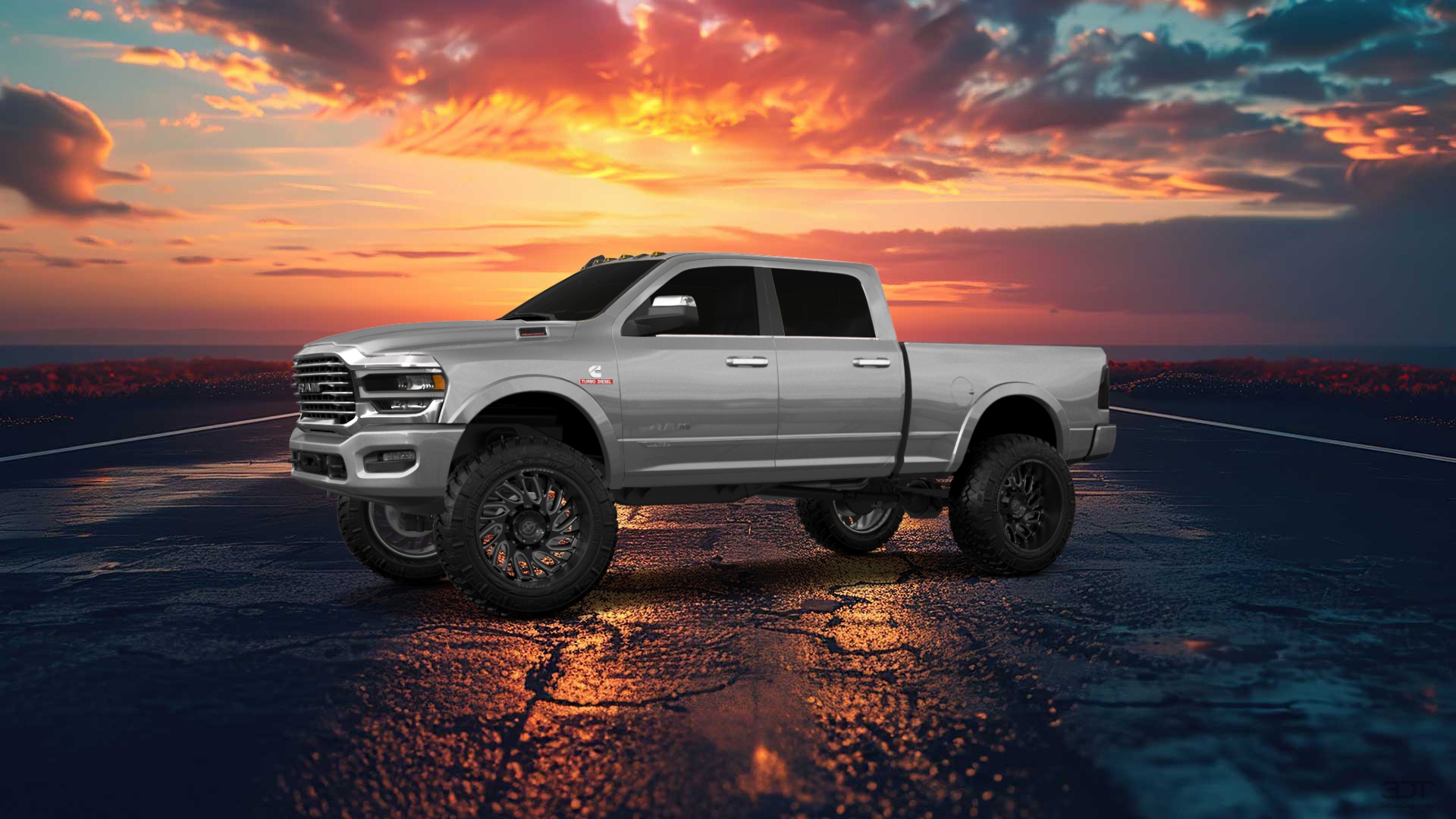 Dodge Ram 2500 4 Door pickup truck 2020 tuning