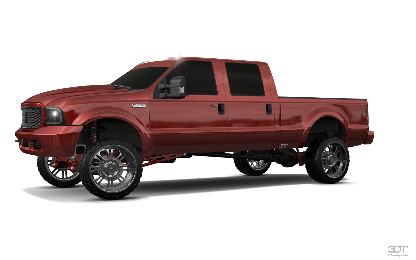 Tuning Ford F-250 Crew Cab 4 Door pickup truck 1999