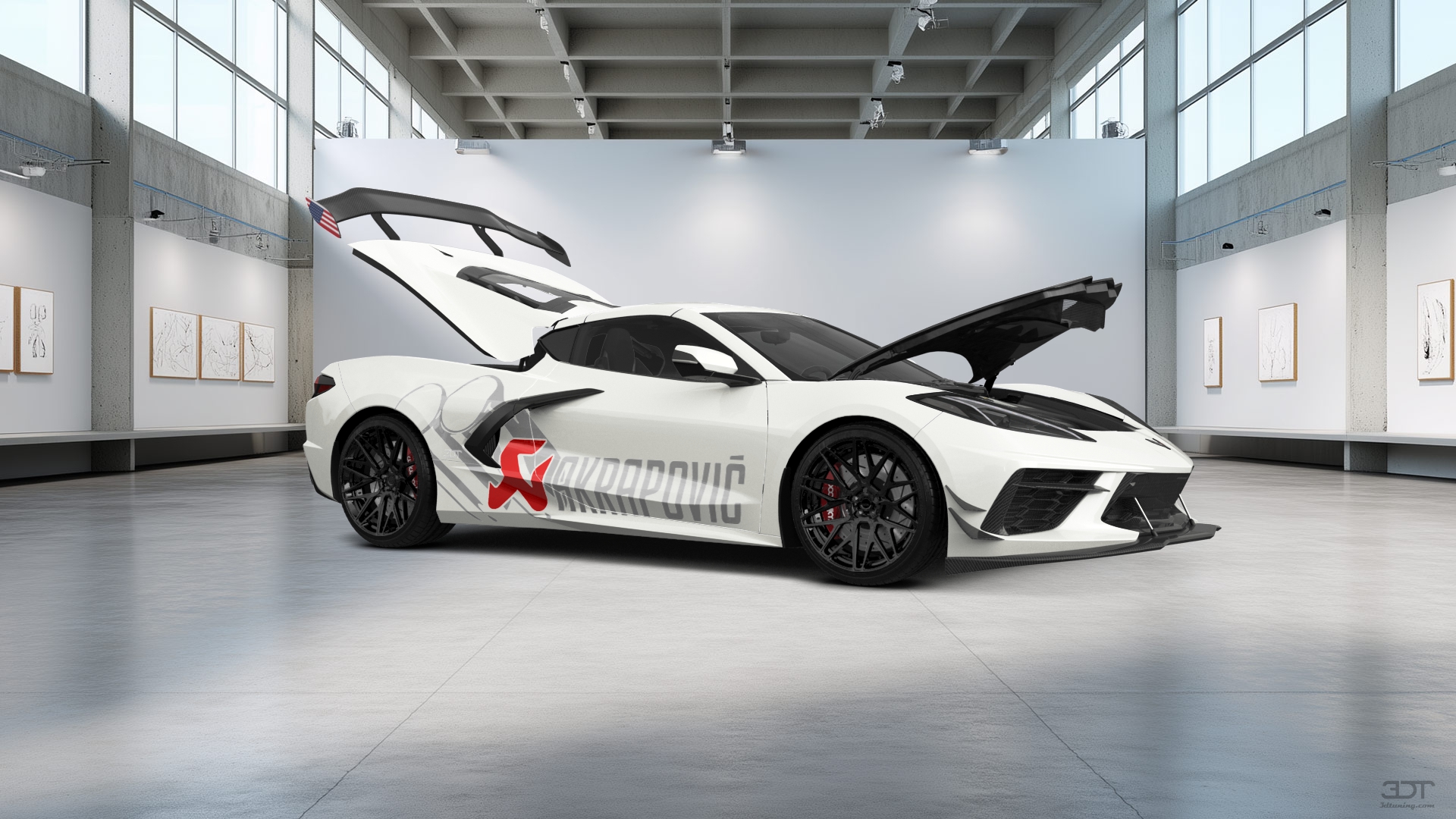 Chevrolet Corvette 2 door targa top 2020 tuning