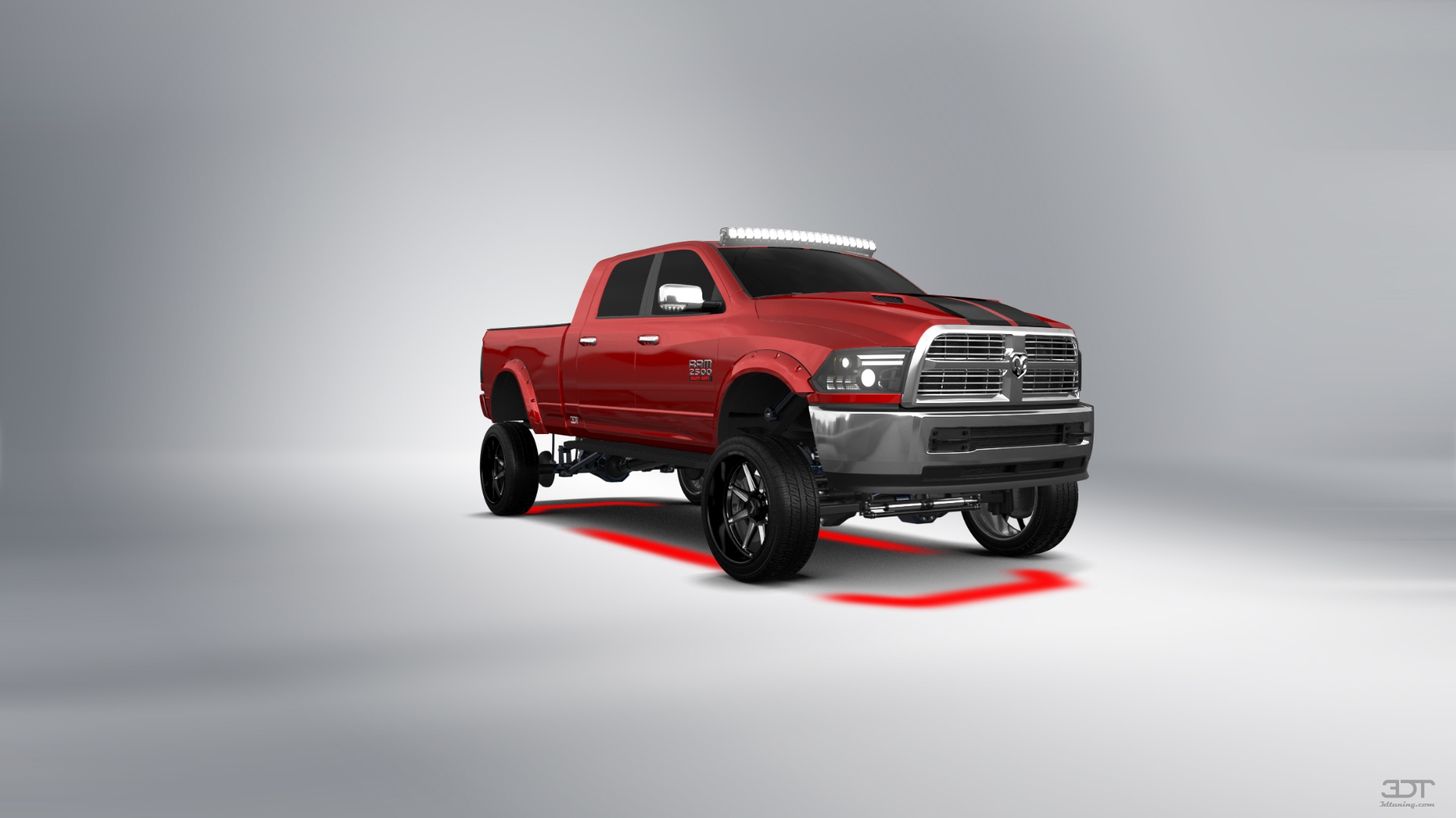 Dodge Ram 2500 Mega Cab 6.4 ft box 4 Door pickup truck 2010 tuning