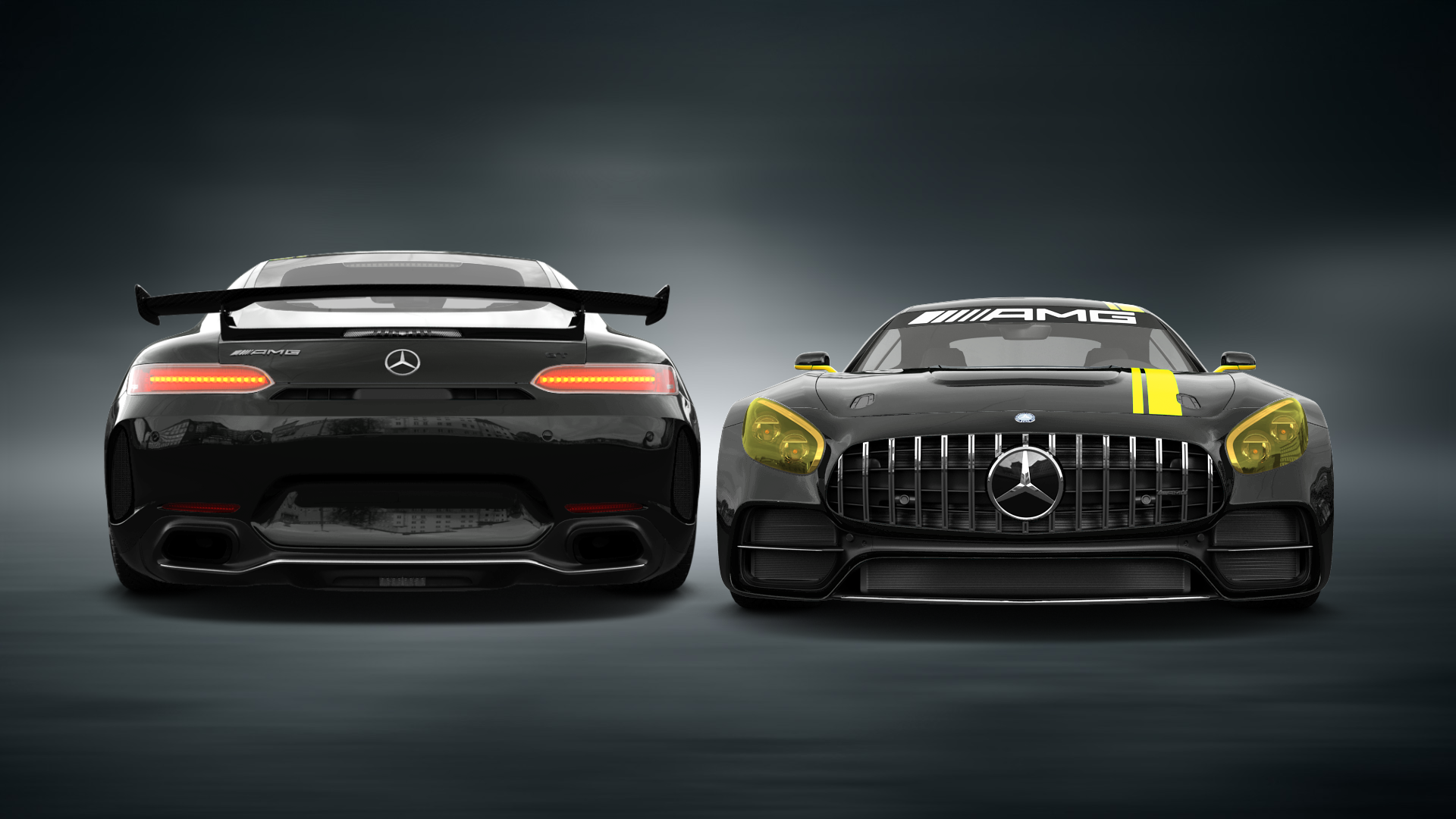 Mercedes AMG GT 2 door fastback coupe 2016
