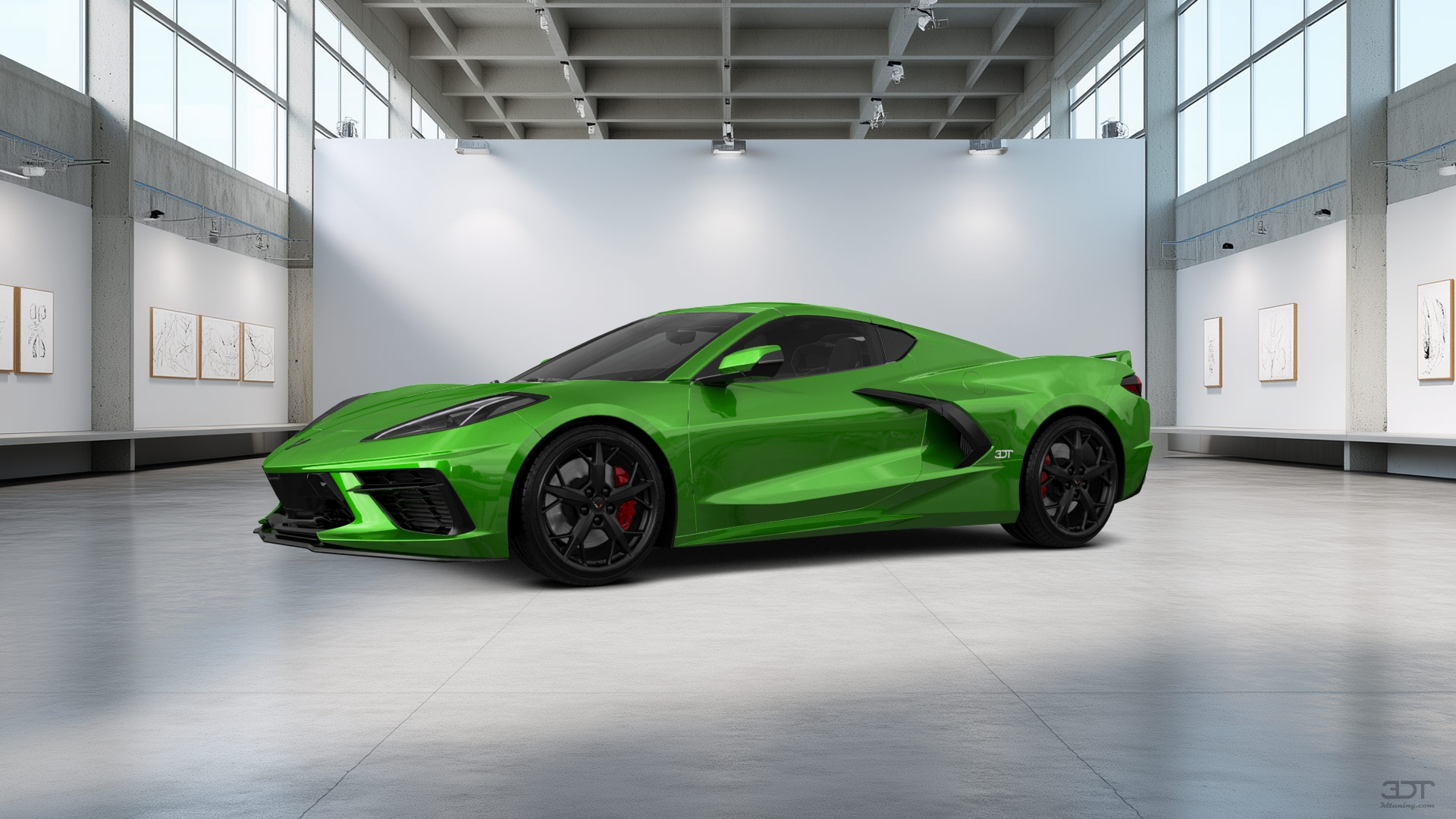 Chevrolet Corvette 2 door targa top 2020 tuning