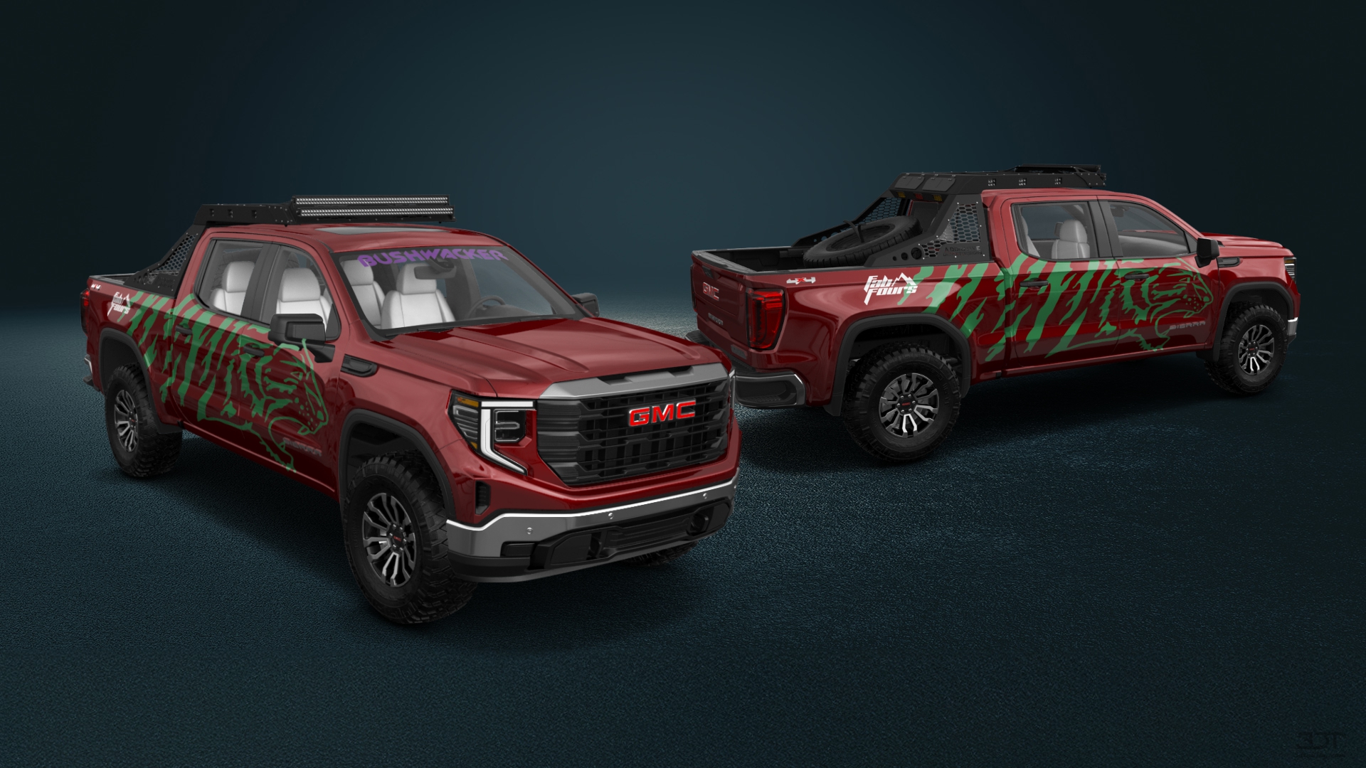 GMC Sierra 1500 Crew Cab 5.8 ft box 4 Door pickup truck 2023