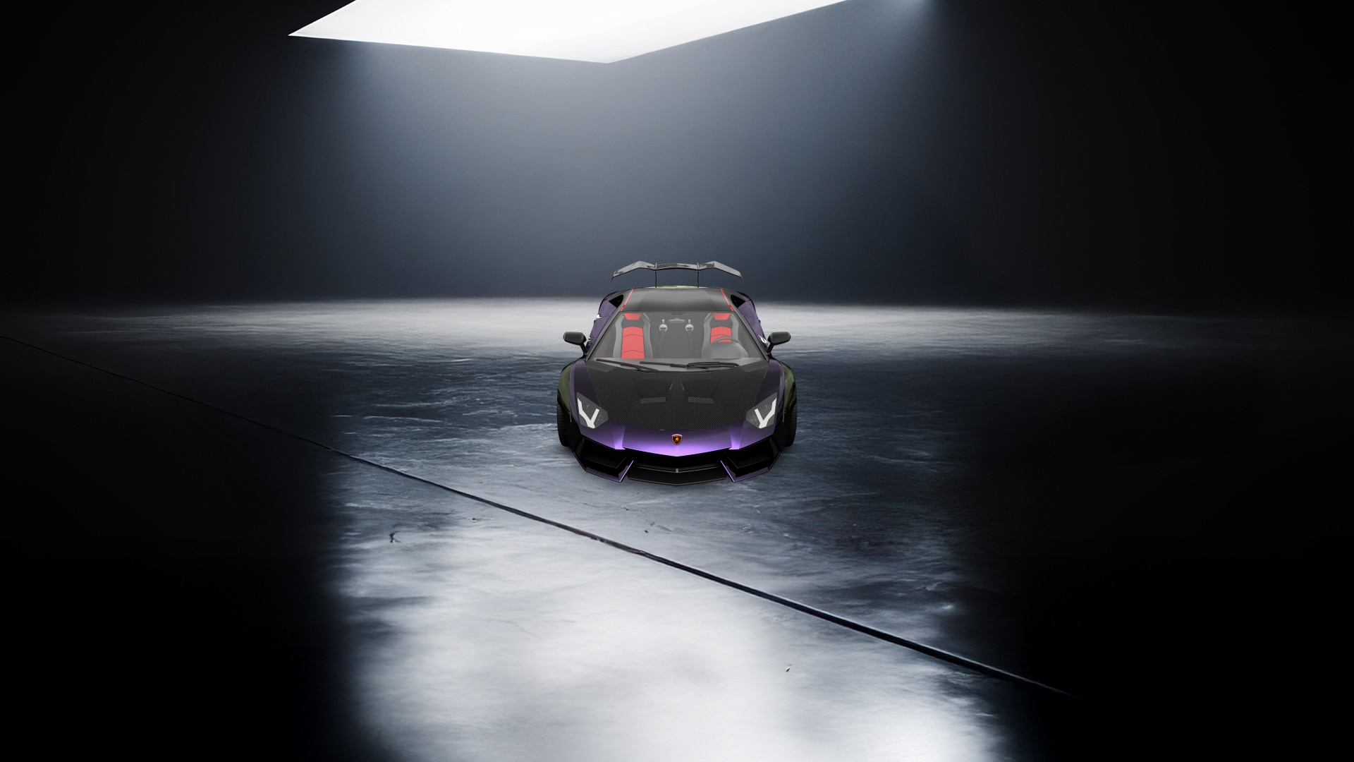 Lamborghini Aventador 2 Door Coupe 2012 tuning